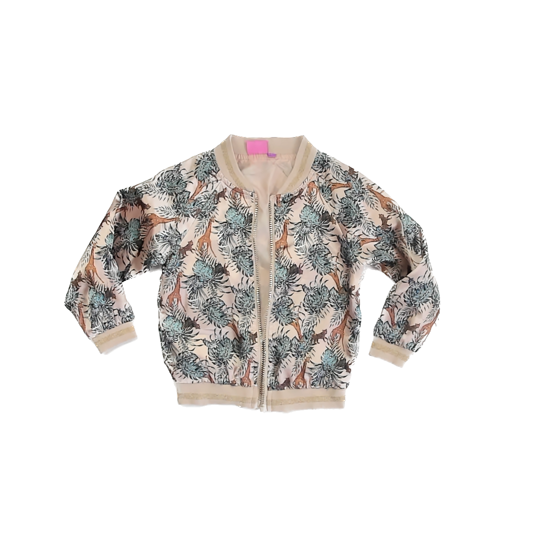 Q Tee Girls Jungle Jacket Size: 4-5T Jungle