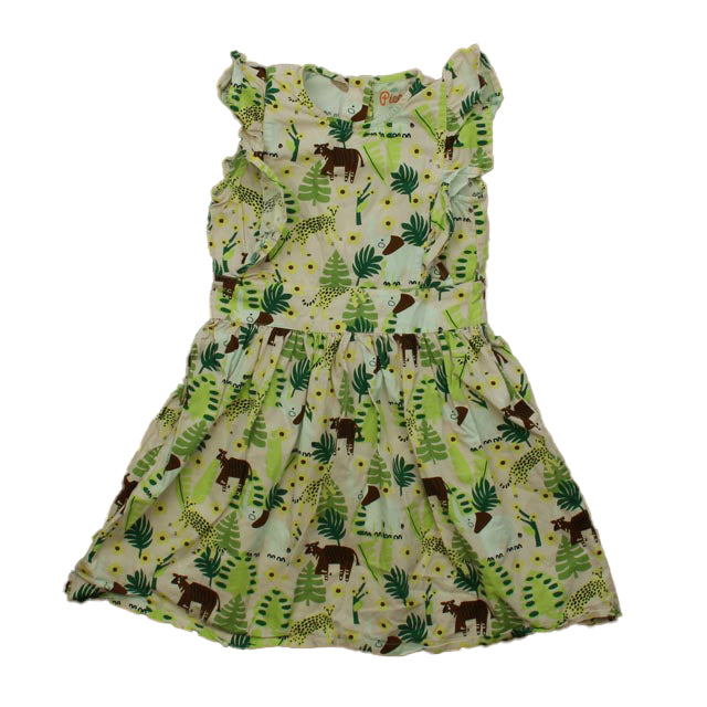 Piccolina Girls Jungle Dress Size: 5T