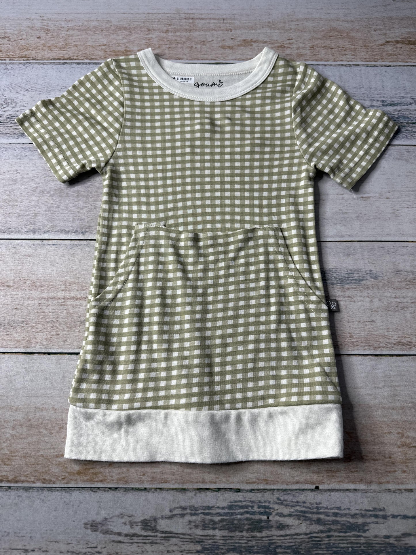 Goumi Unisex Khaki | Pattern T-Shirt Size: 3T Khaki | Pattern