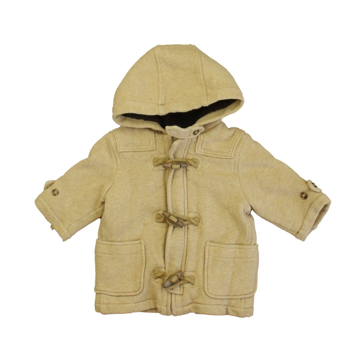 Gap Boys Khaki Jacket Size: 0-6 Months Khaki