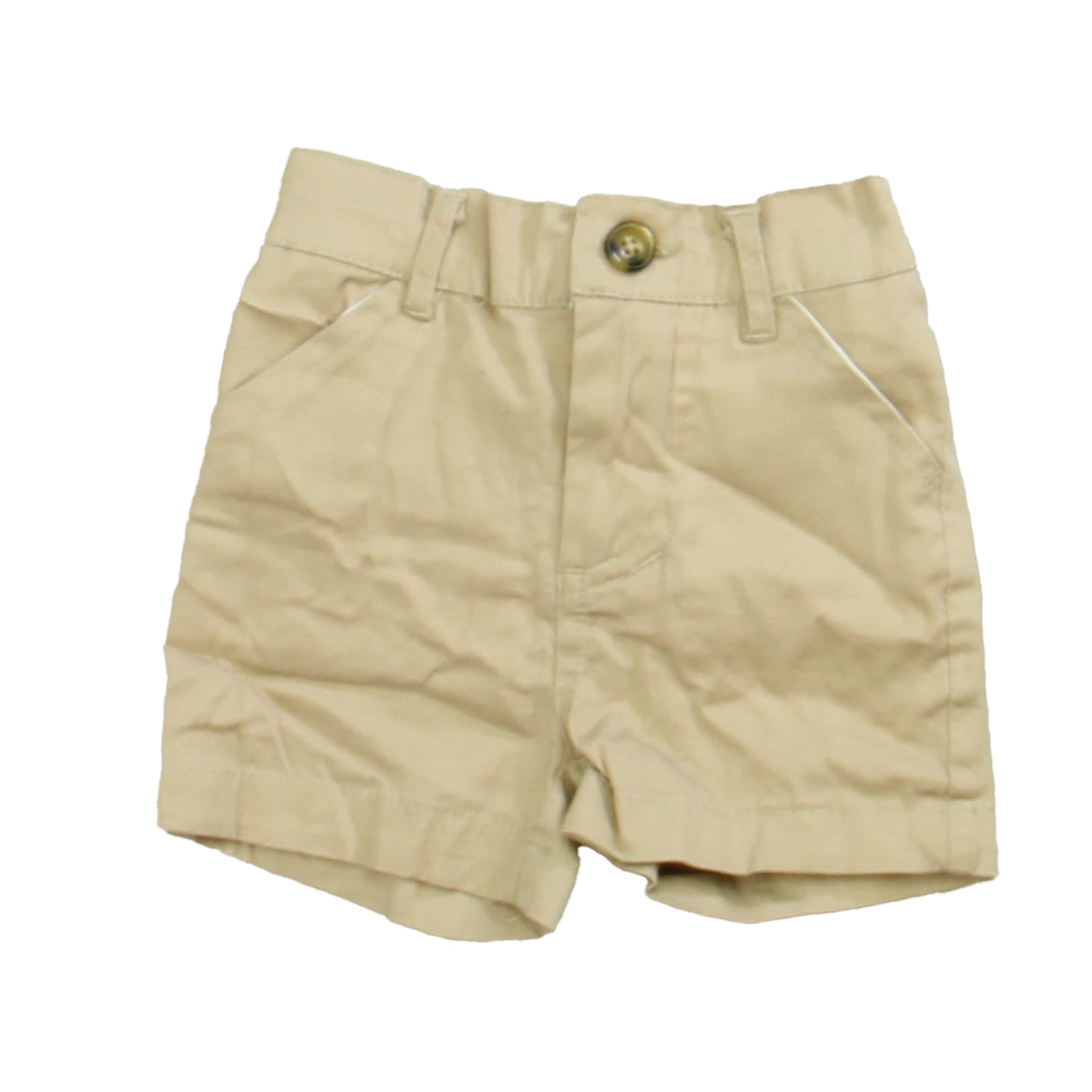Andy & Evan Boys Khaki Shorts Size: 9-12 Months Khaki