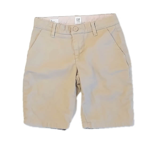 Gap Girls Khaki Shorts Size: 8 Years Khaki