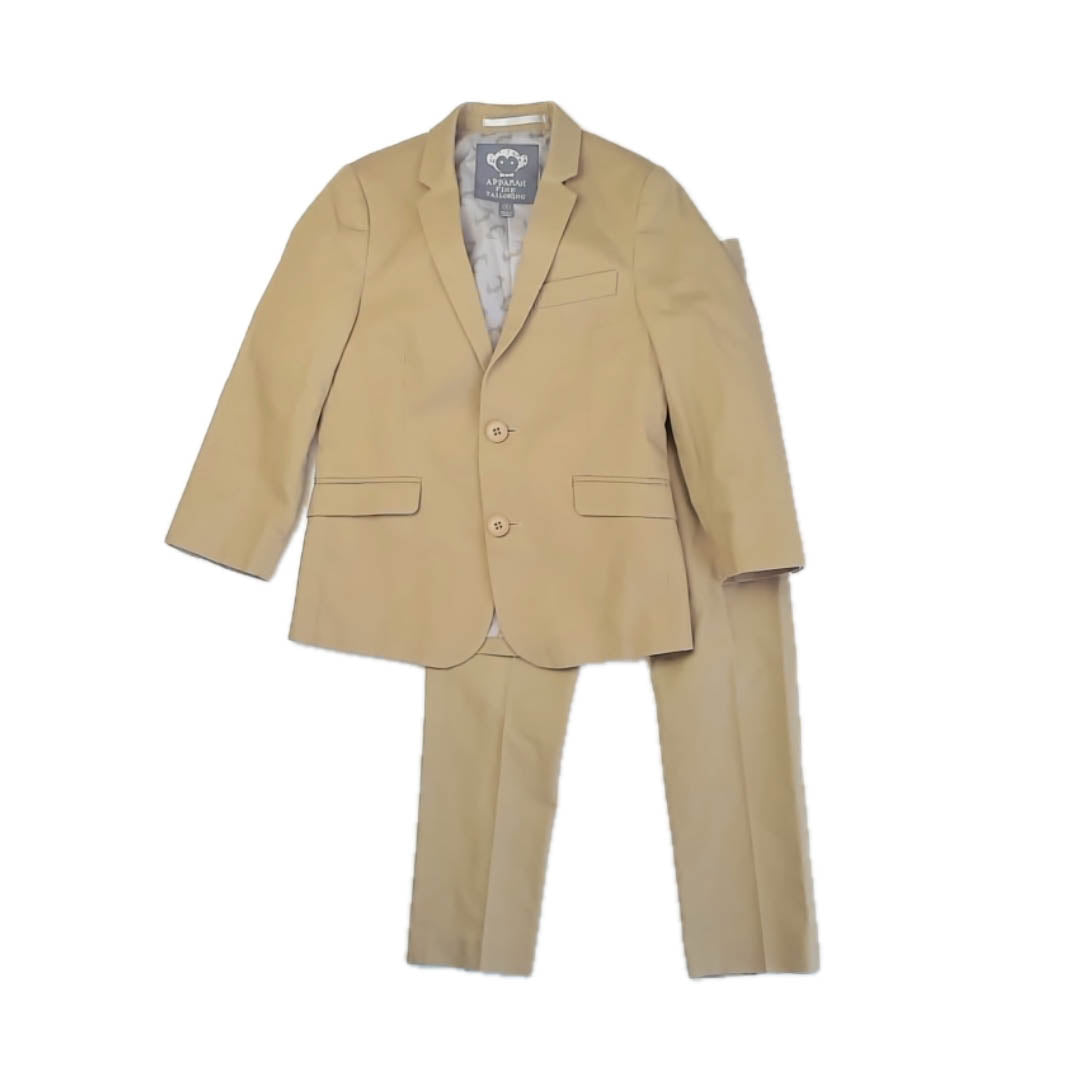 Appaman Boys Khaki Special Occasion Outfit Size: 4T Khaki