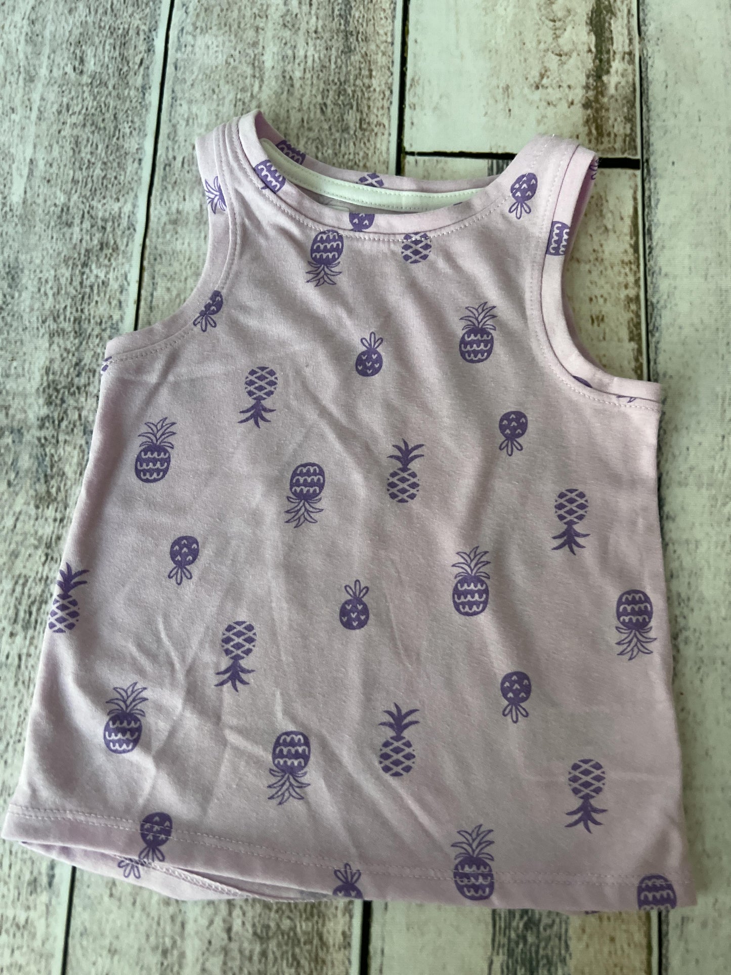 Cat & Jack Girls Lavender | Fruit Tank Top Size: 18 months Lavender | Fruit