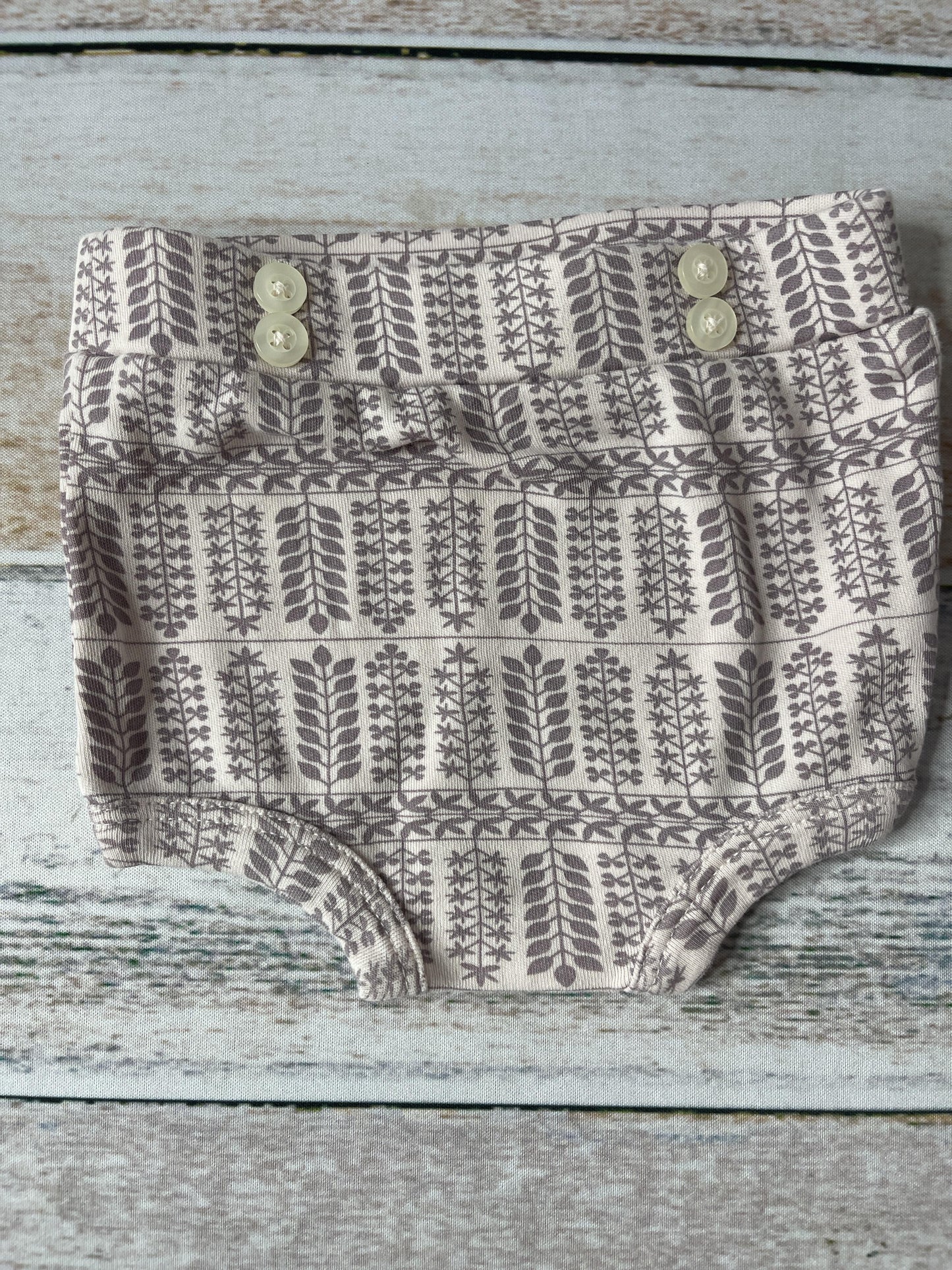 Kate Quinn Girls Lavender | Pattern Shirt Size: 0-3 months Lavender | Pattern