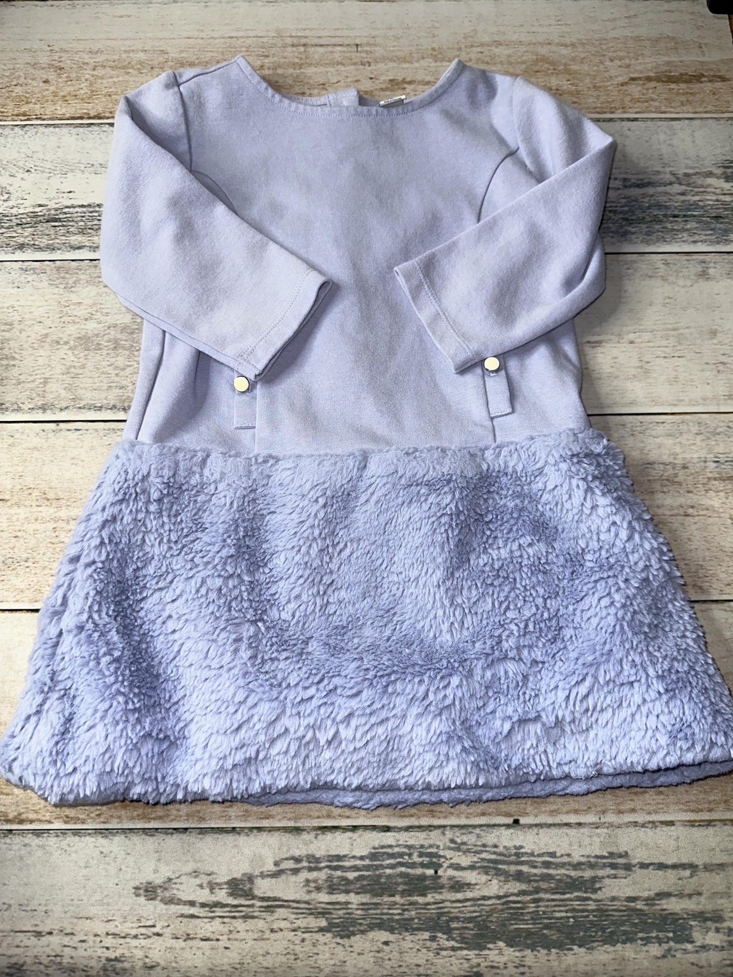 Janie and Jack Girls Lavender Dress Size: 4T Lavender