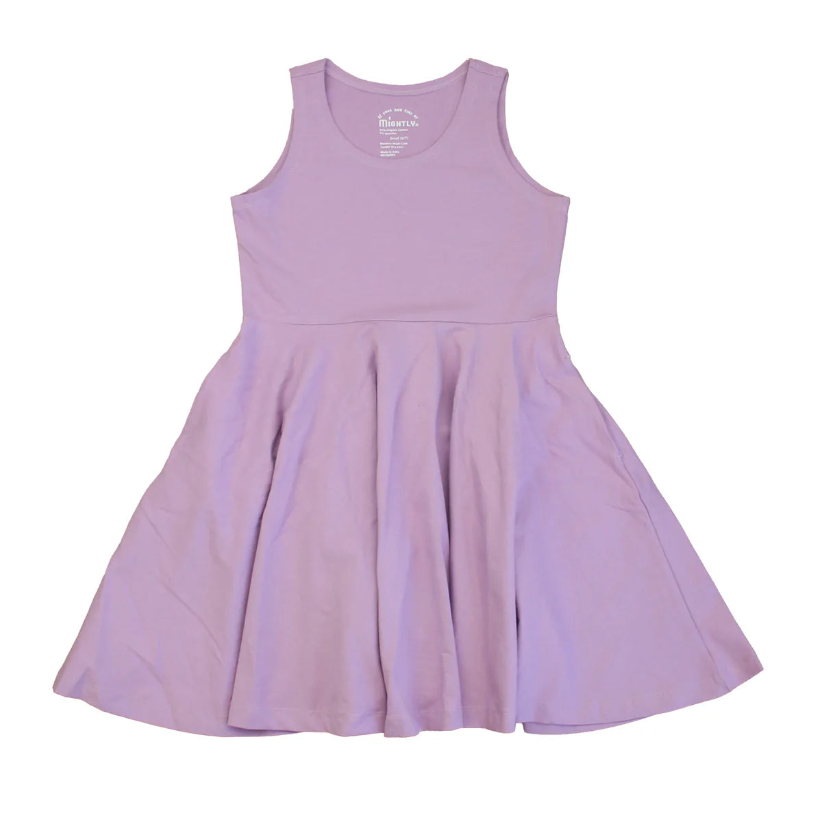 Mightly Girls Lavender Dress Size: 6-14 Years Lavender