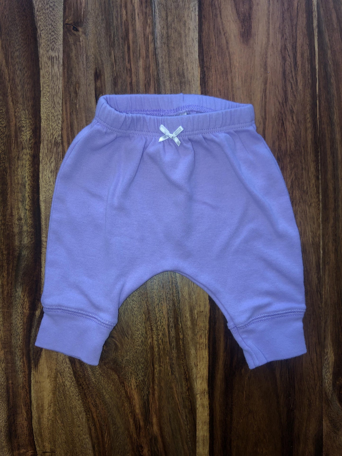 Carters Girls Lavender Pants Size: Newborn Lavender
