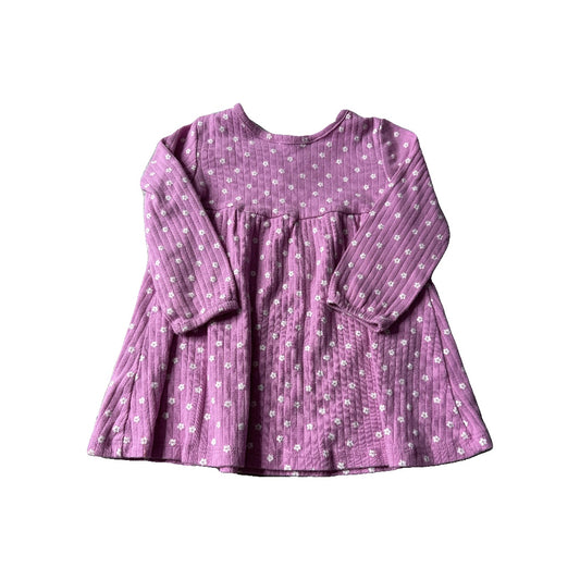 Little Me Girls Lavender Long Sleeve Shirt Size: 18 months Lavender