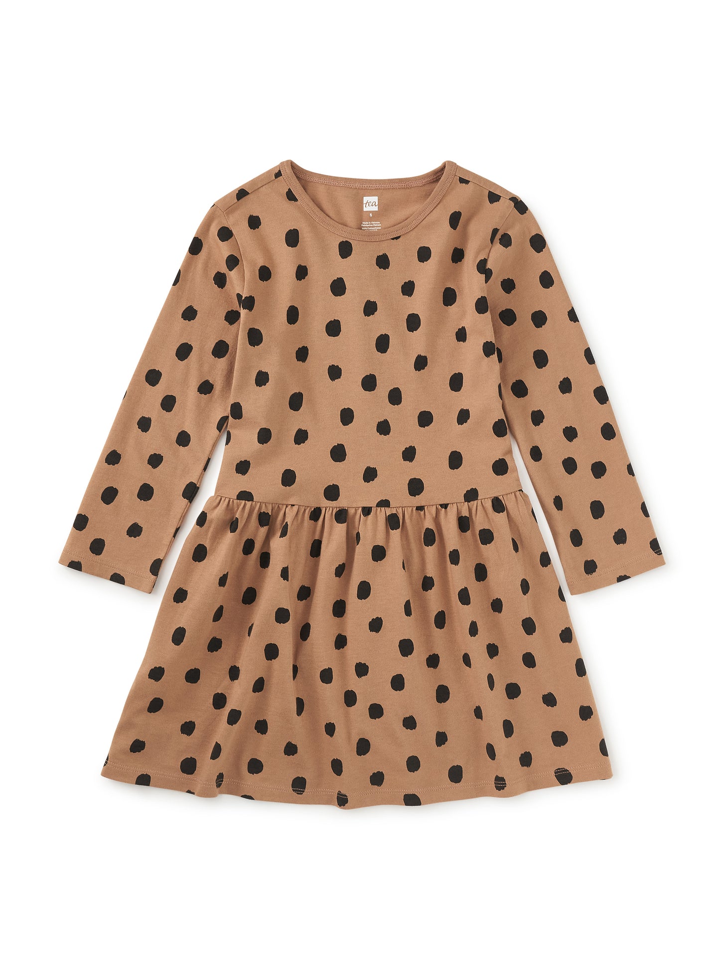 Tea Collection Girls Leopard Dots Dress Size: 5T Leopard Dots