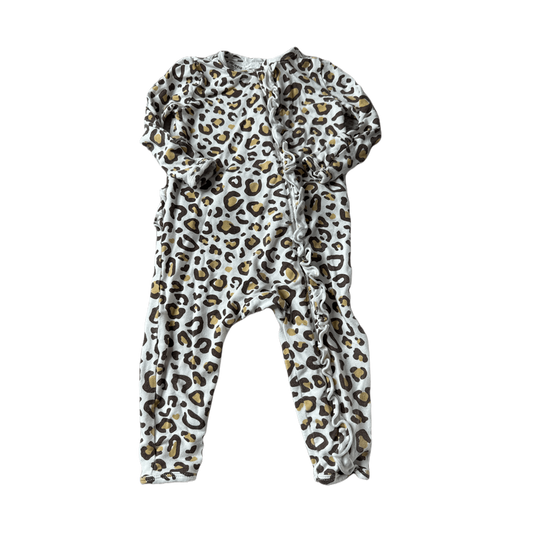 Angel Dear Girls Leopard print Romper Size: 3-6 months Leopard print