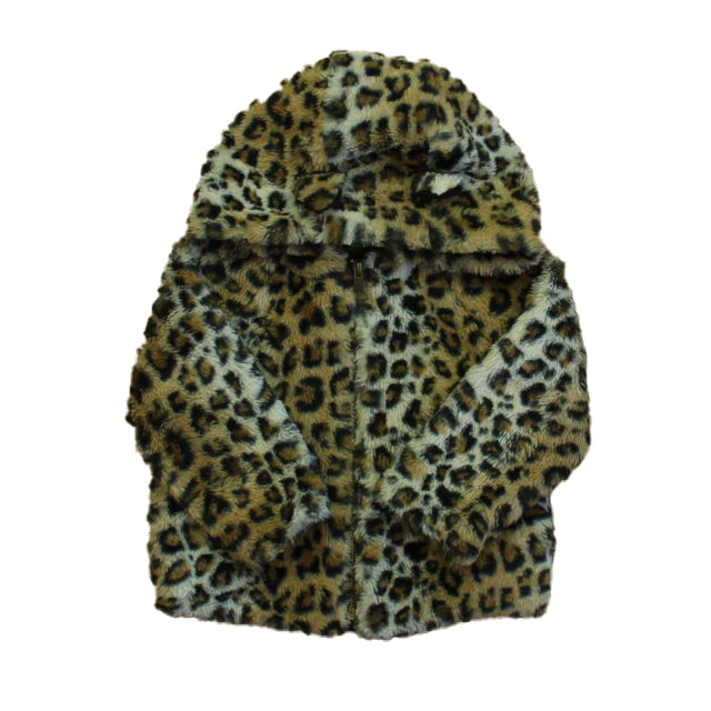 Gap Girls Leopard Jacket Size: 2T Leopard