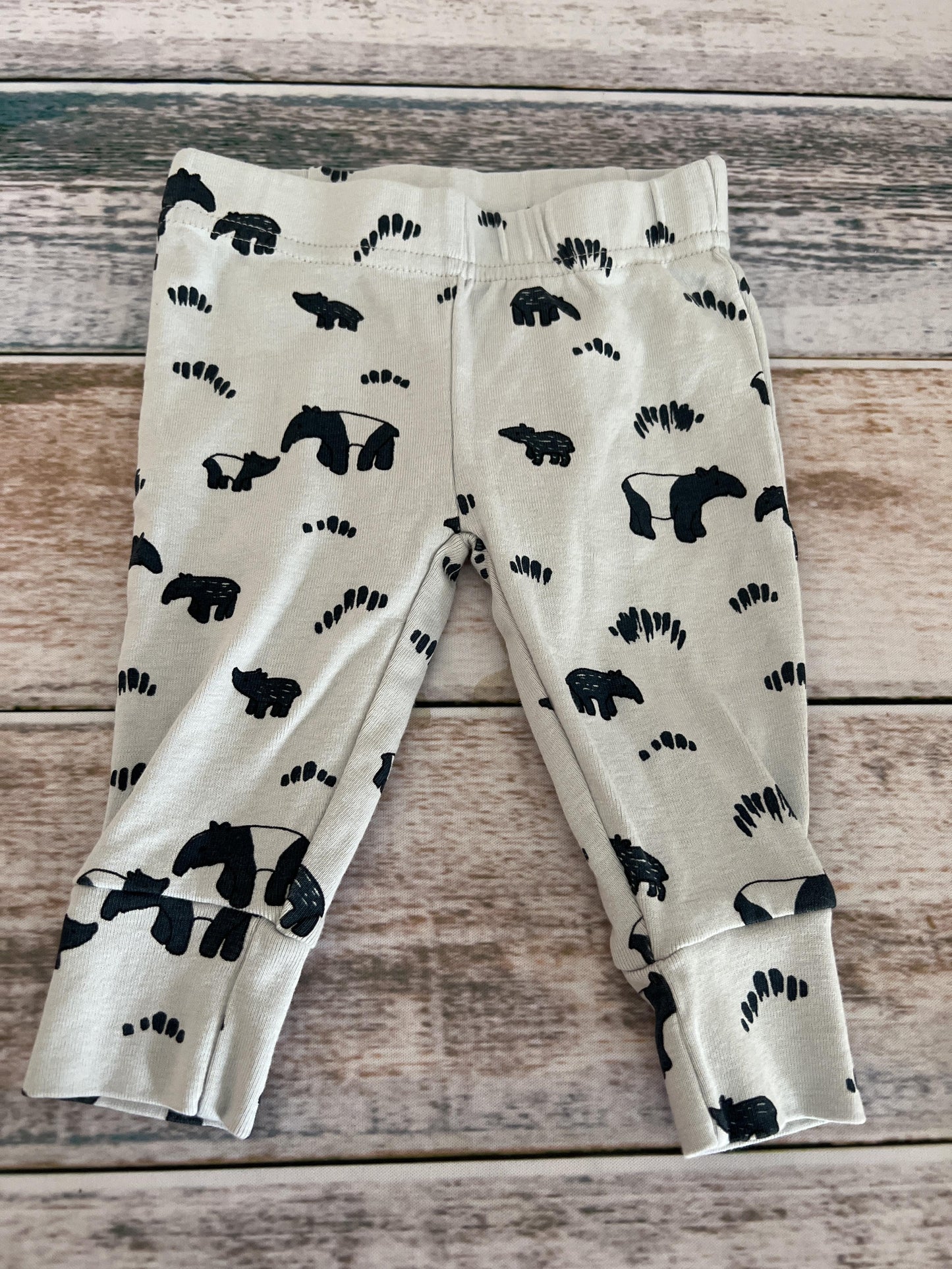 Oliver & Rain Unisex Light Blue | bears Pajamas Size: 6 months Light Blue | bears