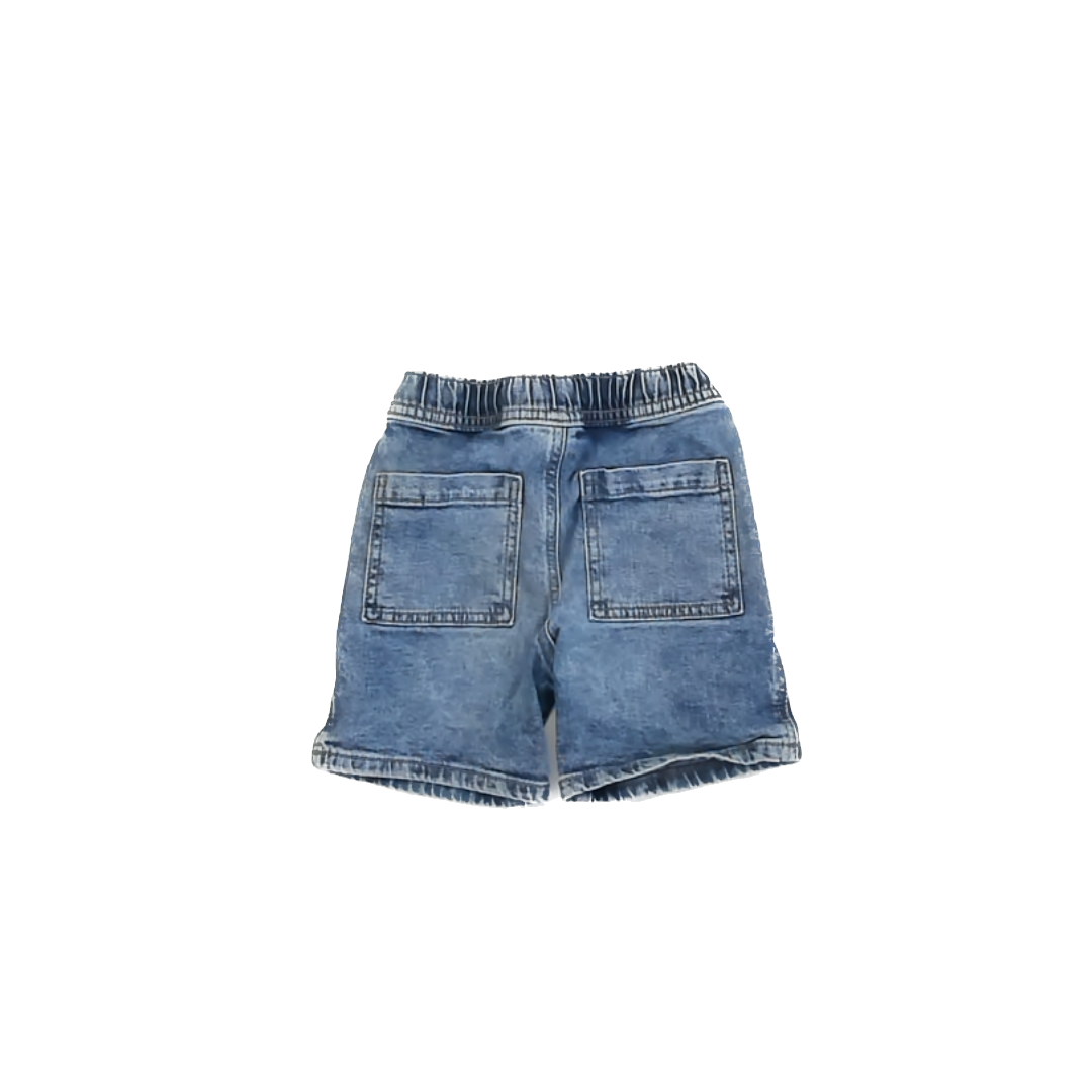 Cat & Jack Boys Light Blue Denim Jean Shorts Size: 5T Light Blue Denim