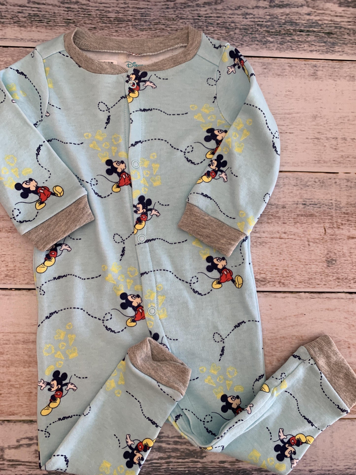 Disney Boys Light Blue | Disney Pajamas Size: 6-9 months Light Blue | Disney