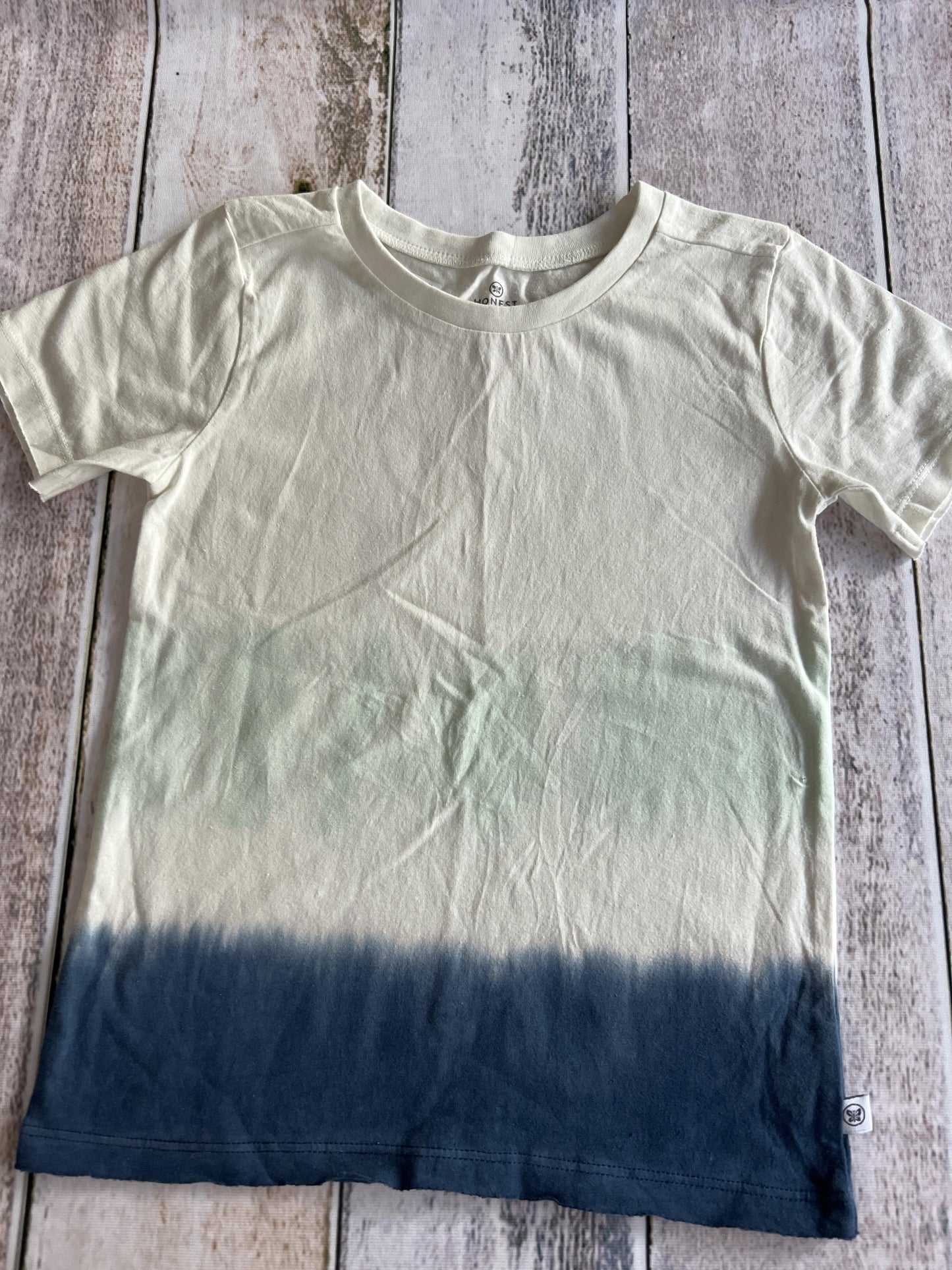 Honest co Boys Light Blue | Mint | Tie Dye T-Shirt Size: 3T Light Blue | Mint | Tie Dye