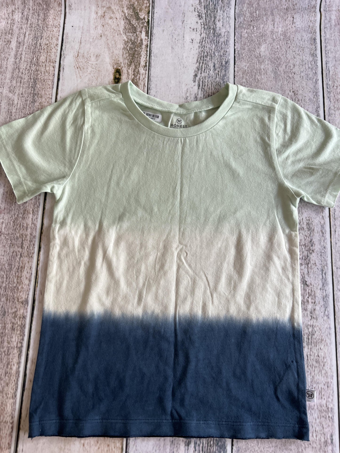 Honest co Boys Light Blue | Mint | Tie Dye T-Shirt Size: 3T Light Blue | Mint | Tie Dye