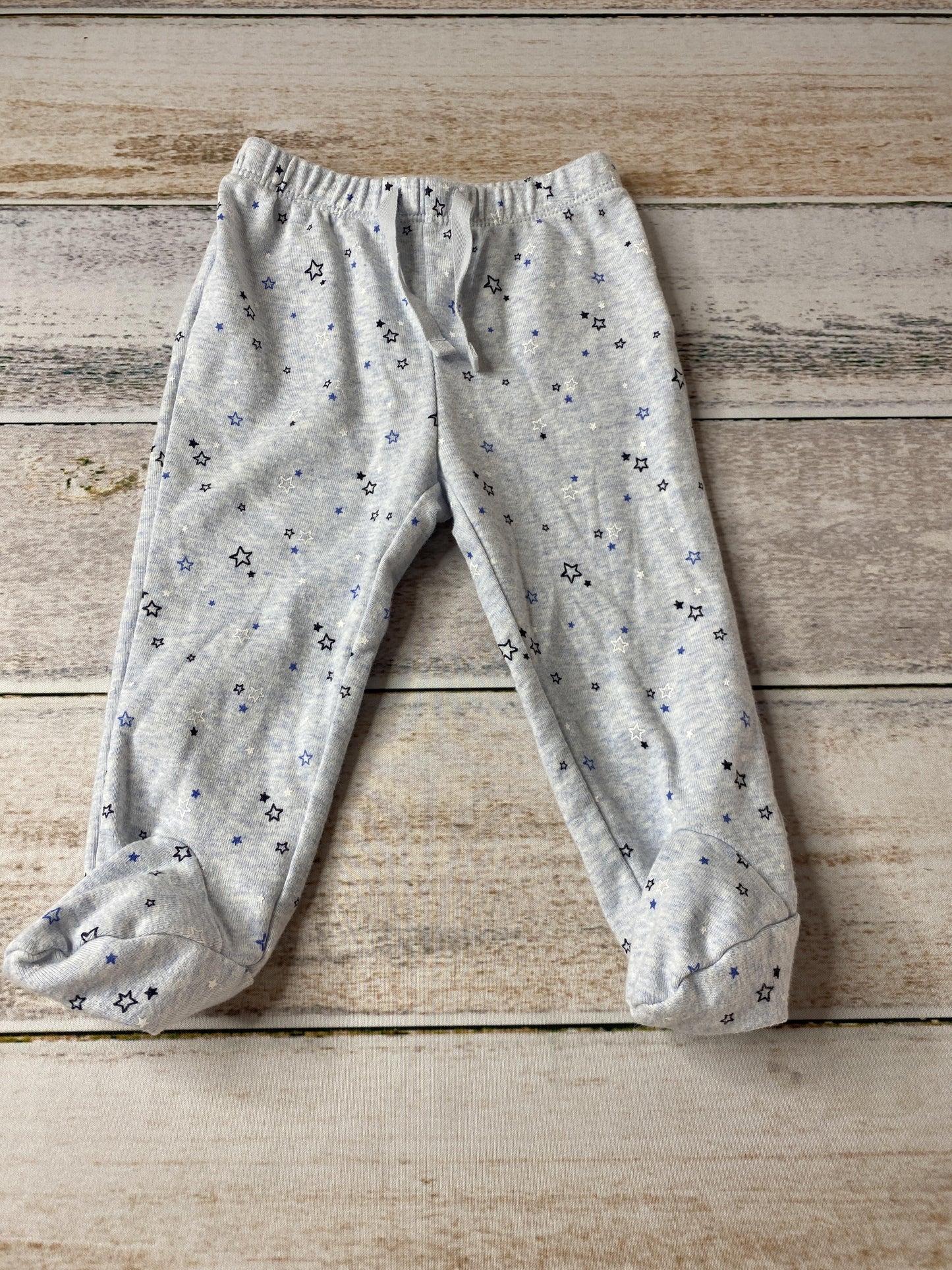 Gap Boys Light Blue | Stars | Heather Pajamas Size: 6-9 months Light Blue | Stars | Heather