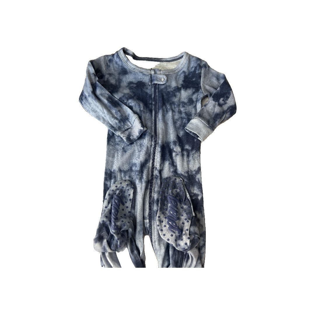 Leveret Boys Light Blue | Tie Dye Pajamas Size: 6-12 months Light Blue | Tie Dye