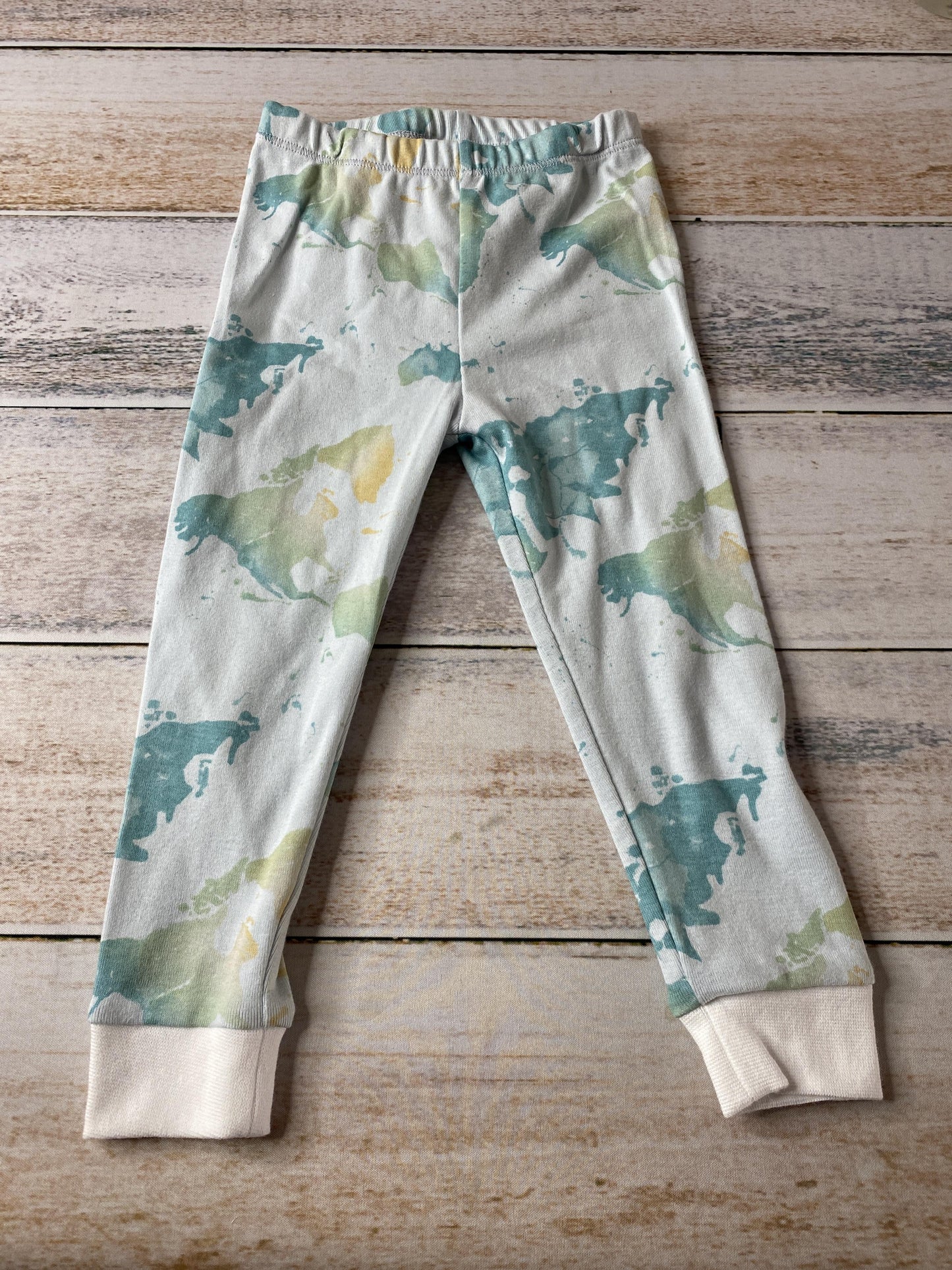 Burt's Bees Unisex Light Blue | Turquoise Pajamas Size: 2T Light Blue | Turquoise