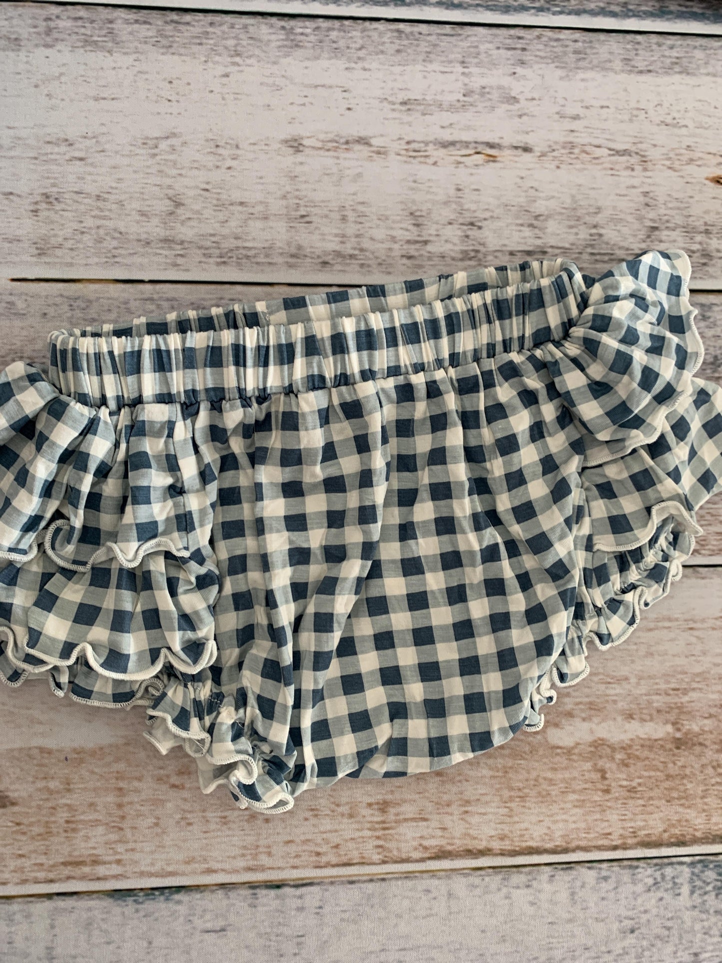 Kate Quinn Girls Light Blue | White | Check Shirt Size: 2T Light Blue | White | Check