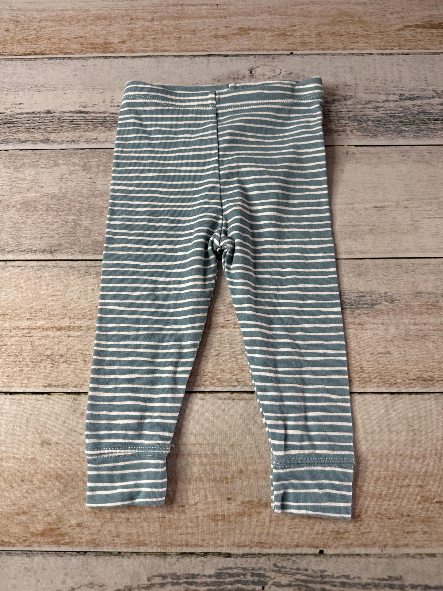 Cloud Island Boys Light Blue | White | Stripe Pants Size: 12 months Light Blue | White | Stripe