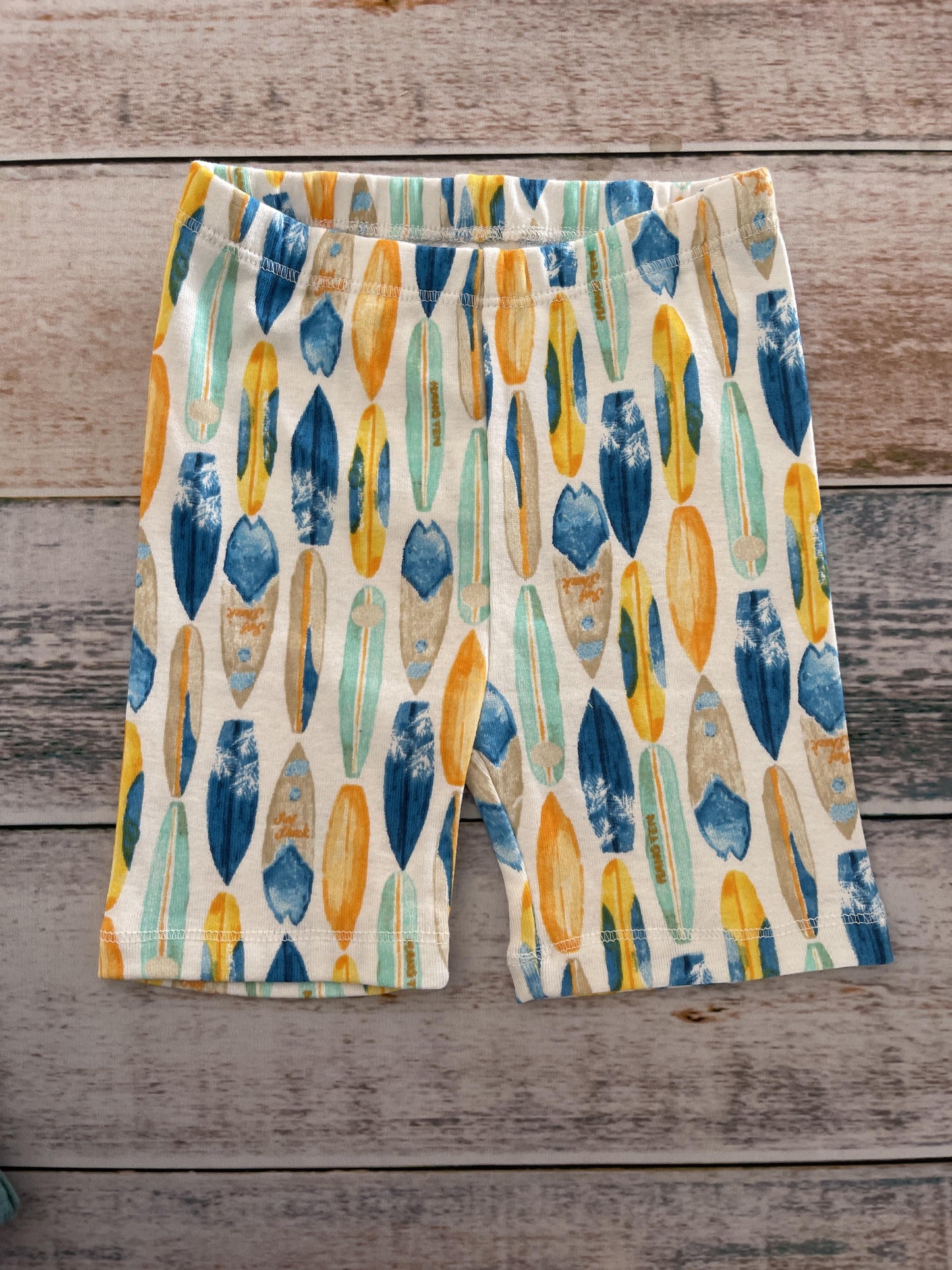 Burt's Bees Unisex Light Blue | White | Yellow | light green Pajamas Size: 2T Light Blue | White | Yellow | light green