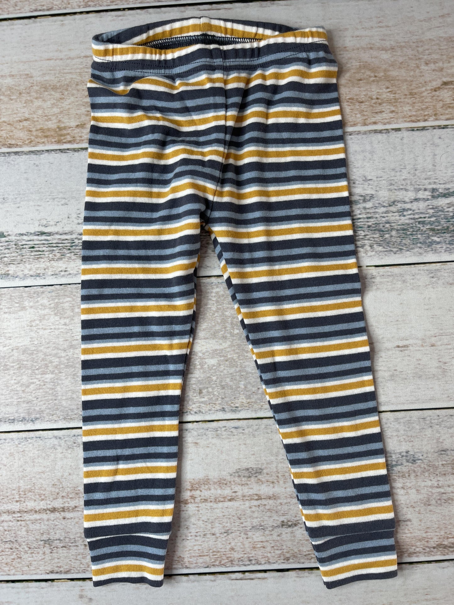 Carters Boys Light Blue | White | Yellow Pajamas Size: 18 months Light Blue | White | Yellow