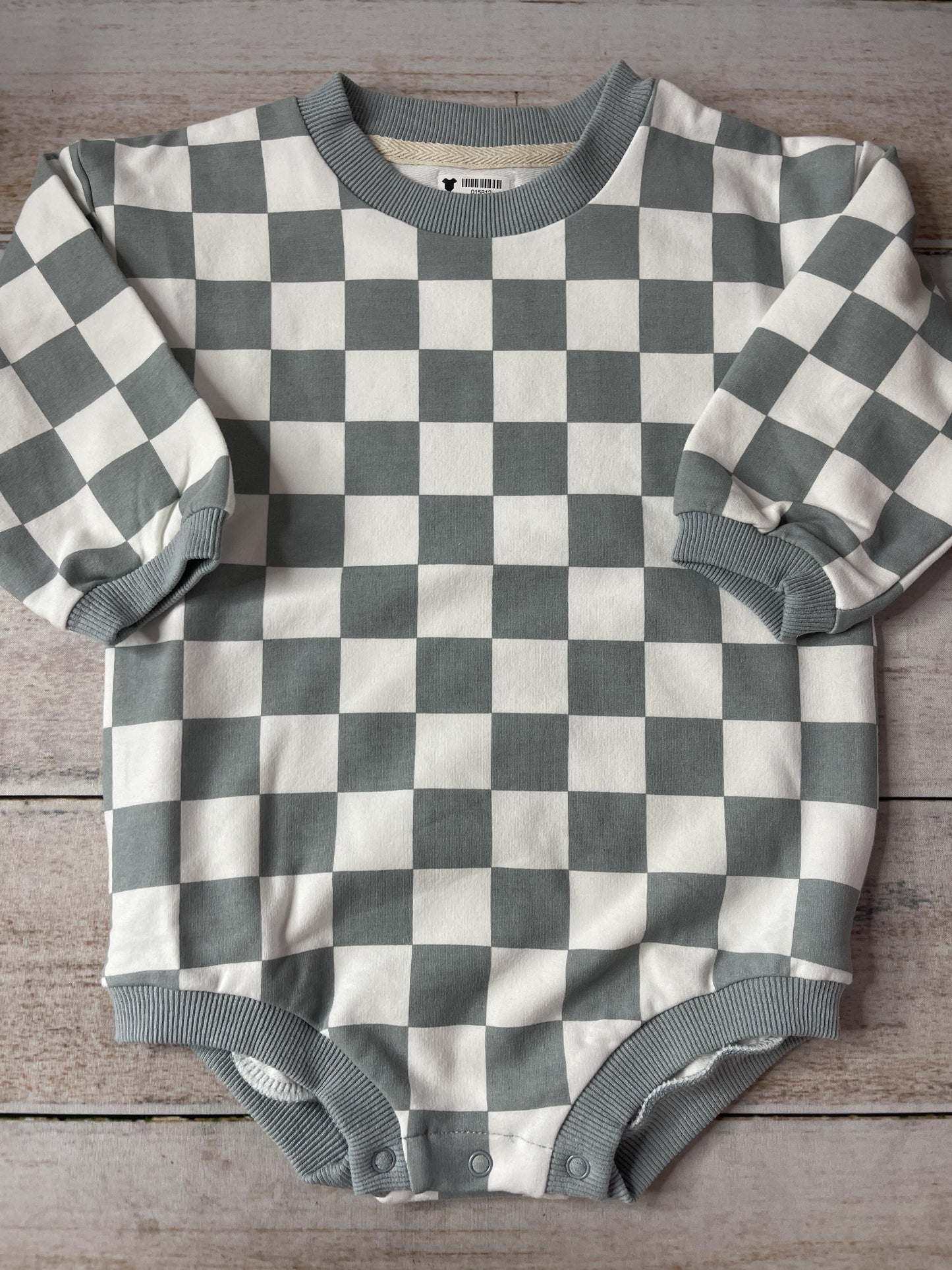 Little Organic co Unisex Light Blue | White Onesie Size: 18-24 months Light Blue | White