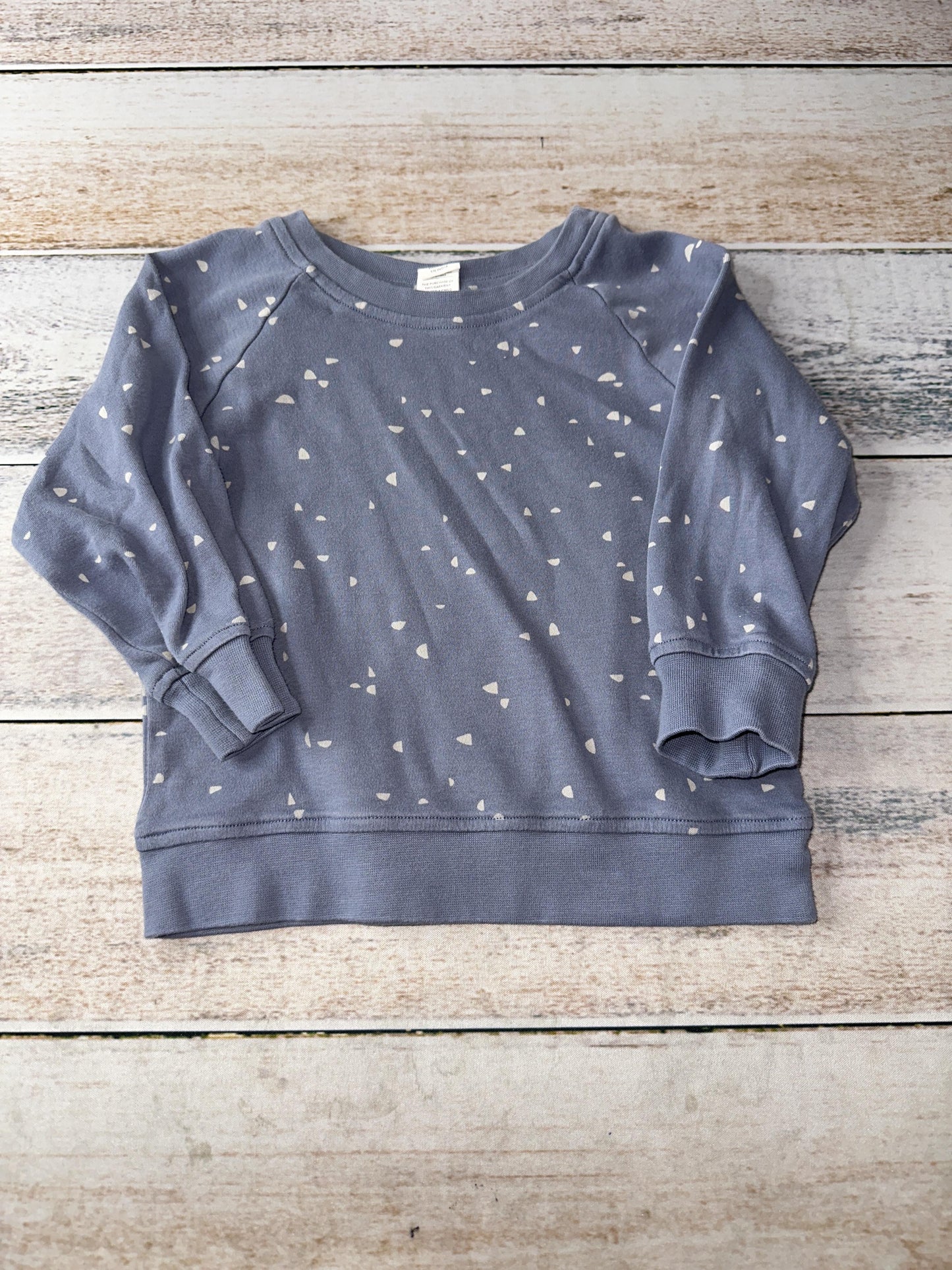 Colored Organics Unisex Light Blue | White Sweater Size: 2T Light Blue | White