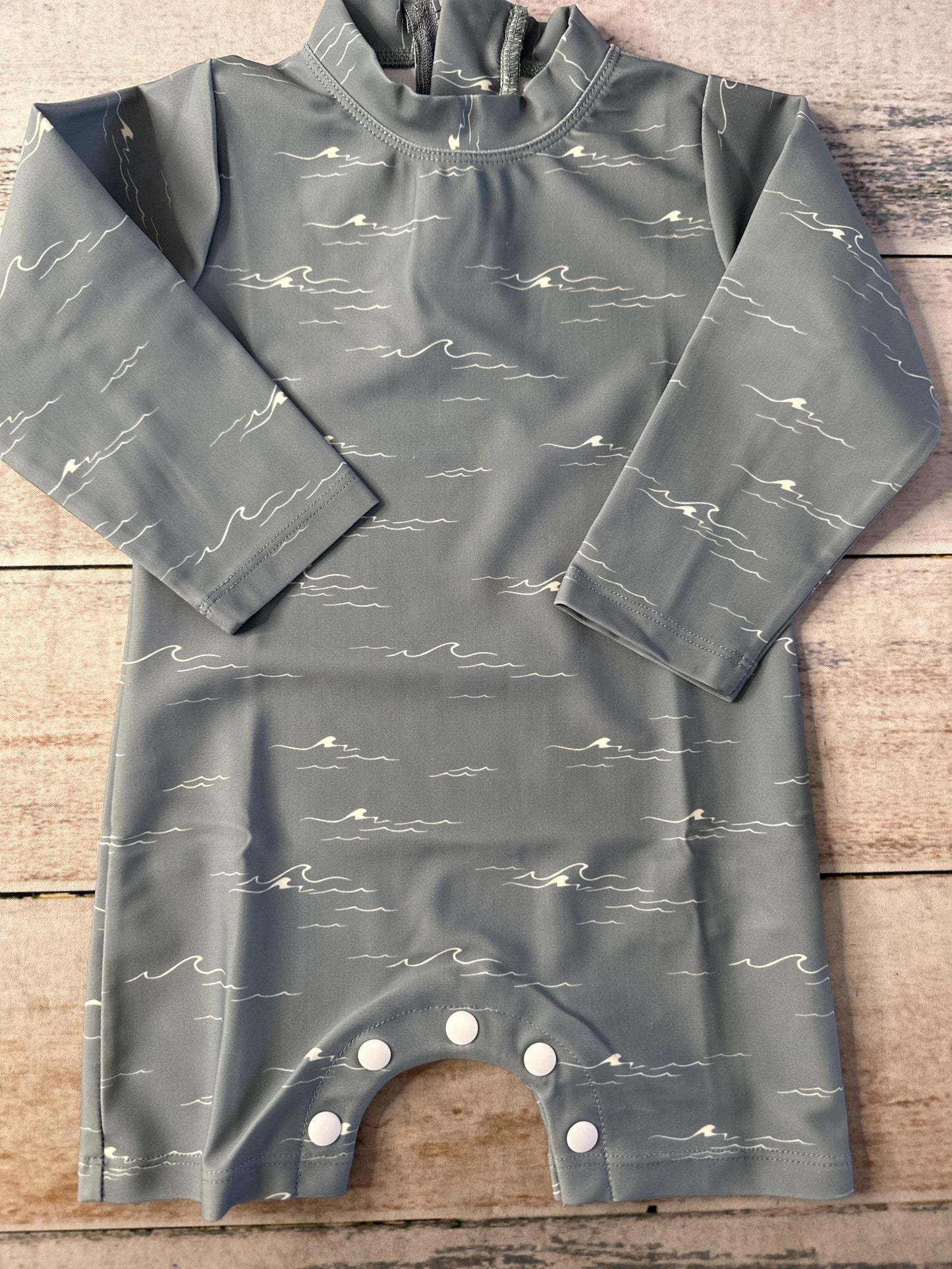 Econaps Girls Light Blue | White Swimwear Size: 12 months Light Blue | White