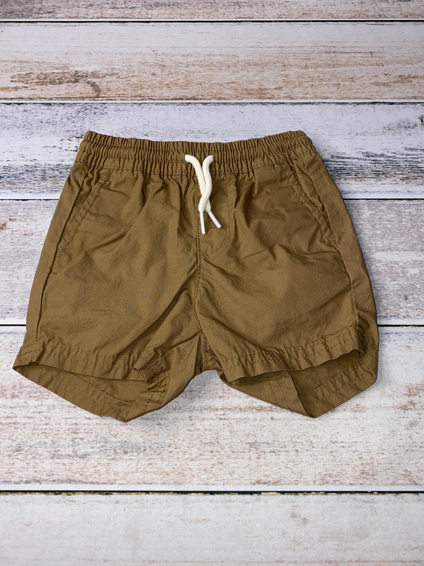 Old Navy Boys Light Blue | White Shorts Size: 12-18 months Light Blue | White