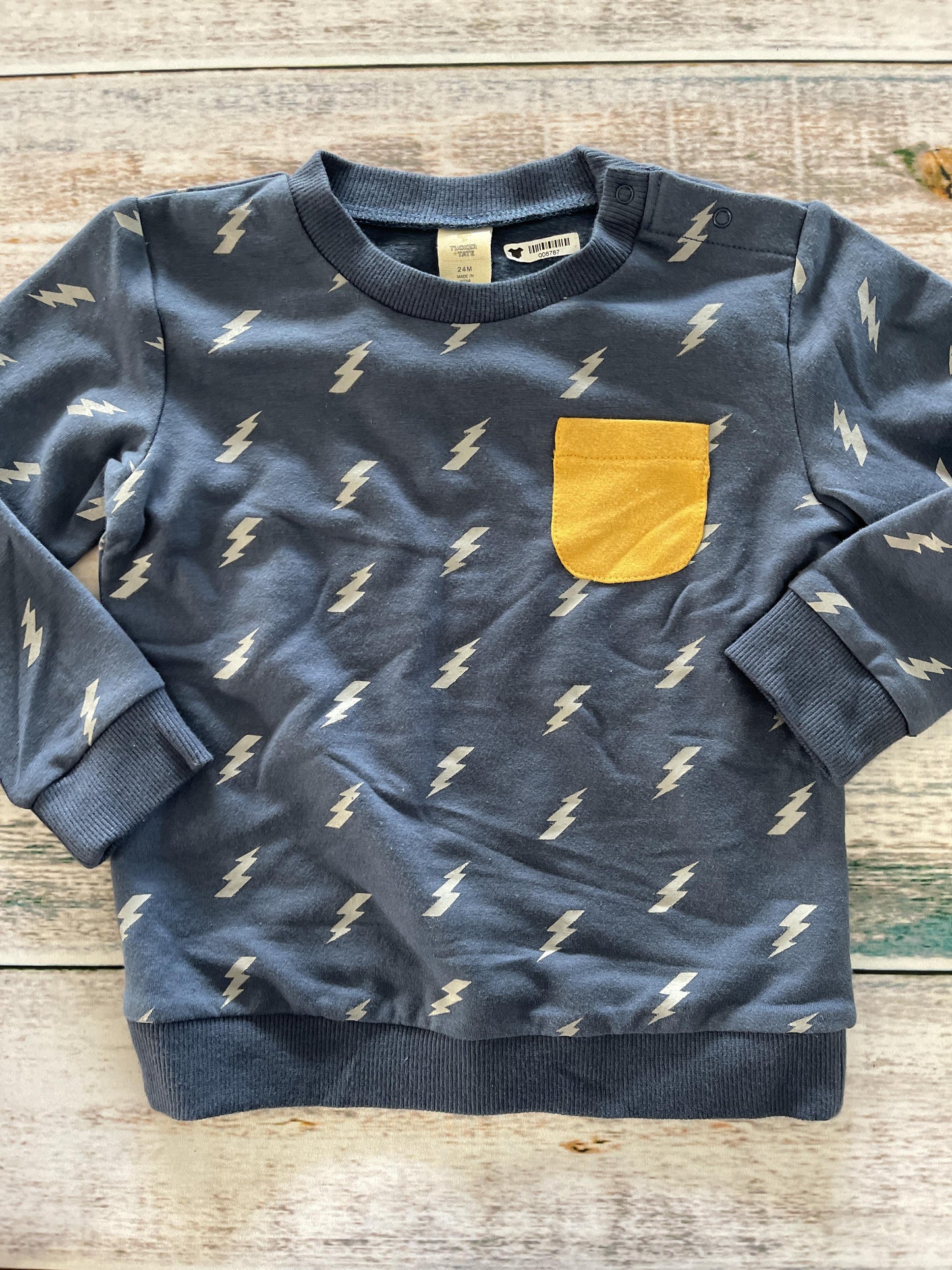 Tucker + Tate Boys Light Blue | Yellow | Grey Sweater Size: 24 months Light Blue | Yellow | Grey