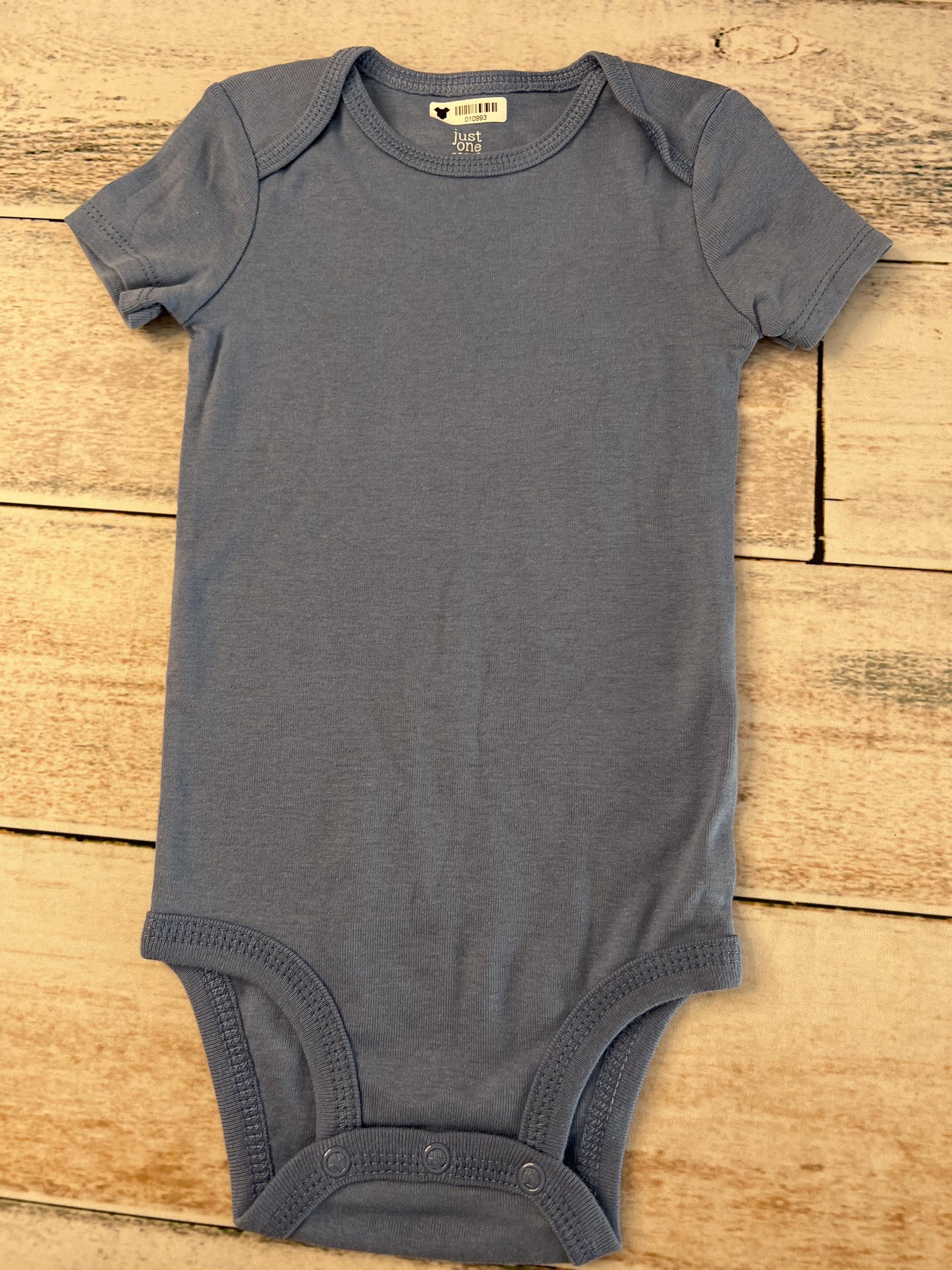 Carters Unisex Light Blue Onesie Size: 9 months Light Blue