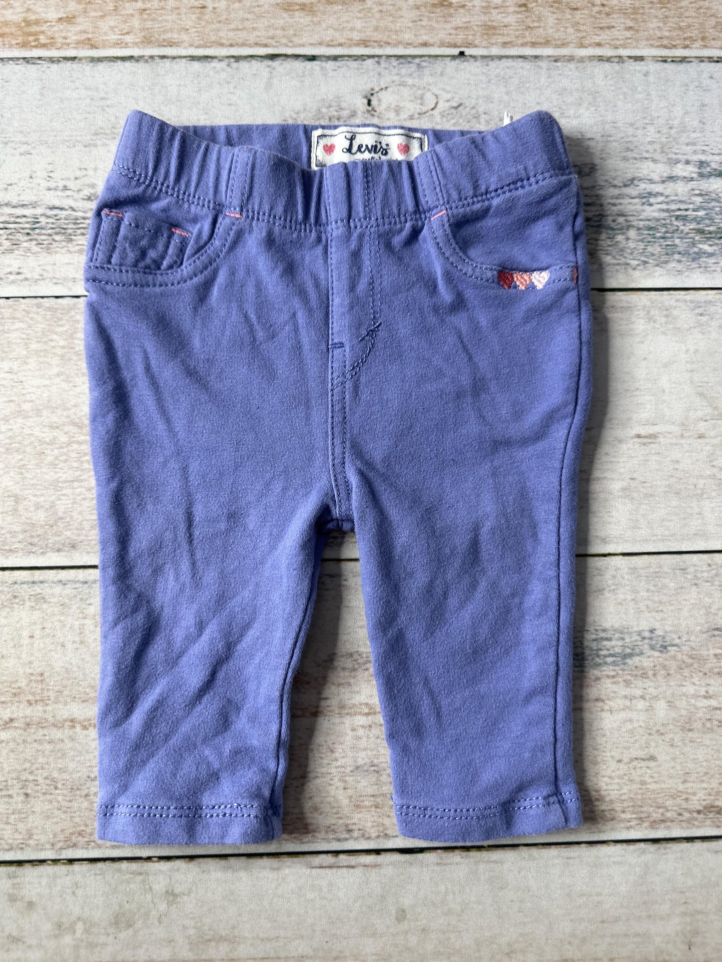 Levis Girls Light Blue Pants Size: 3-6 months Light Blue