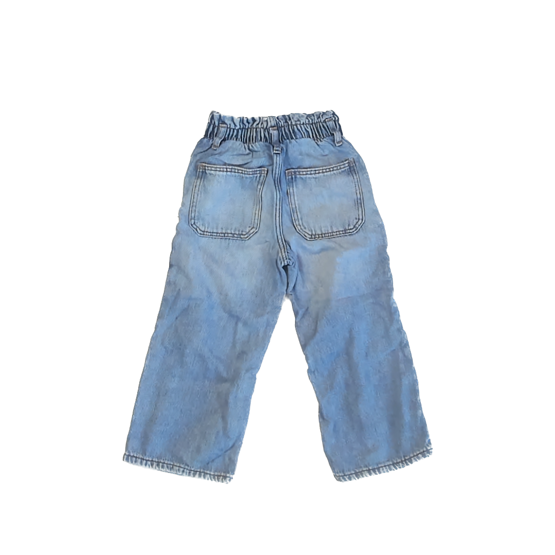 Zara Girls Light Blue Jeans Size: 5T Light Blue