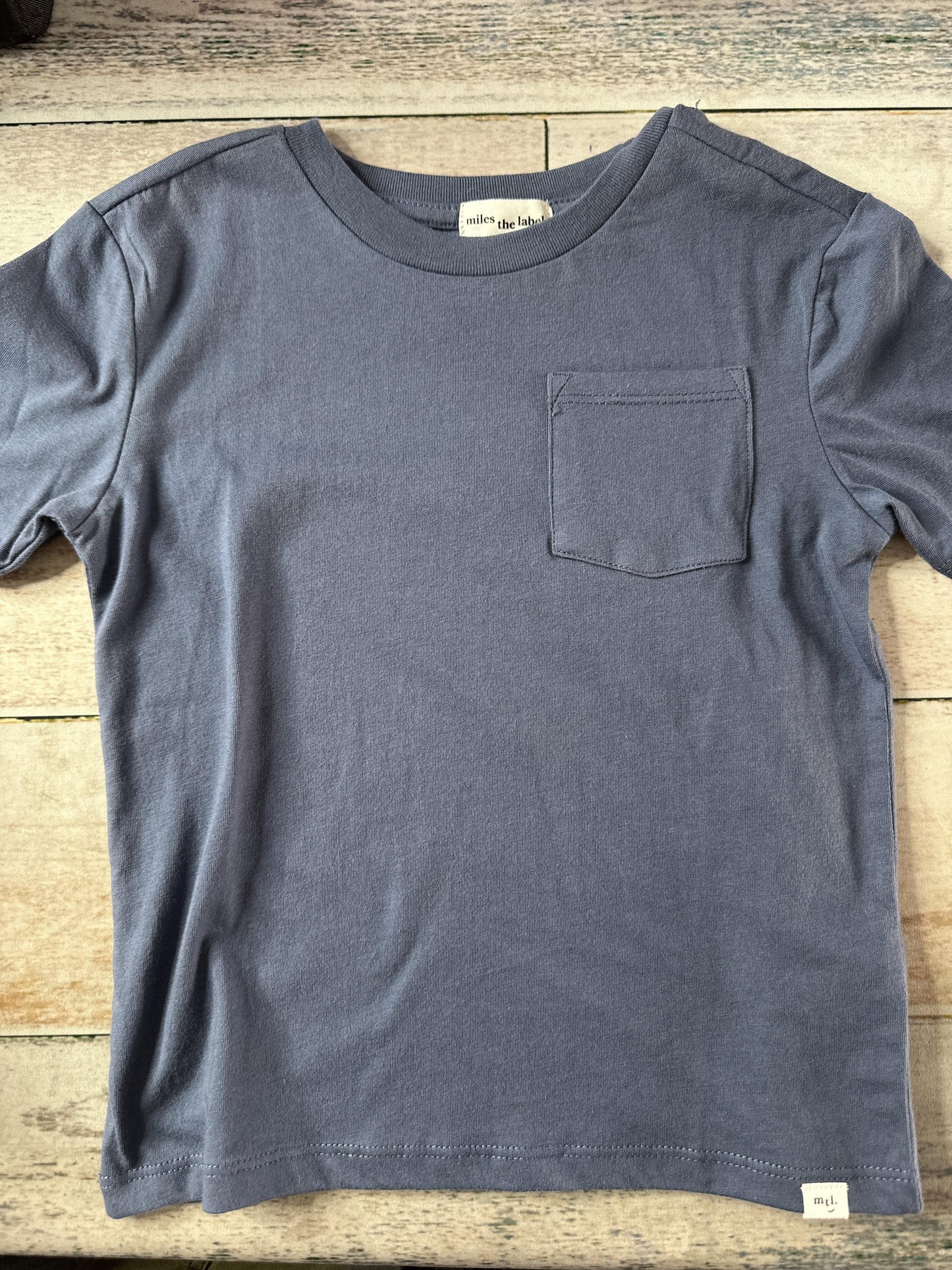 Miles the Label Unisex Light Blue T-Shirt Size: 4T Light Blue