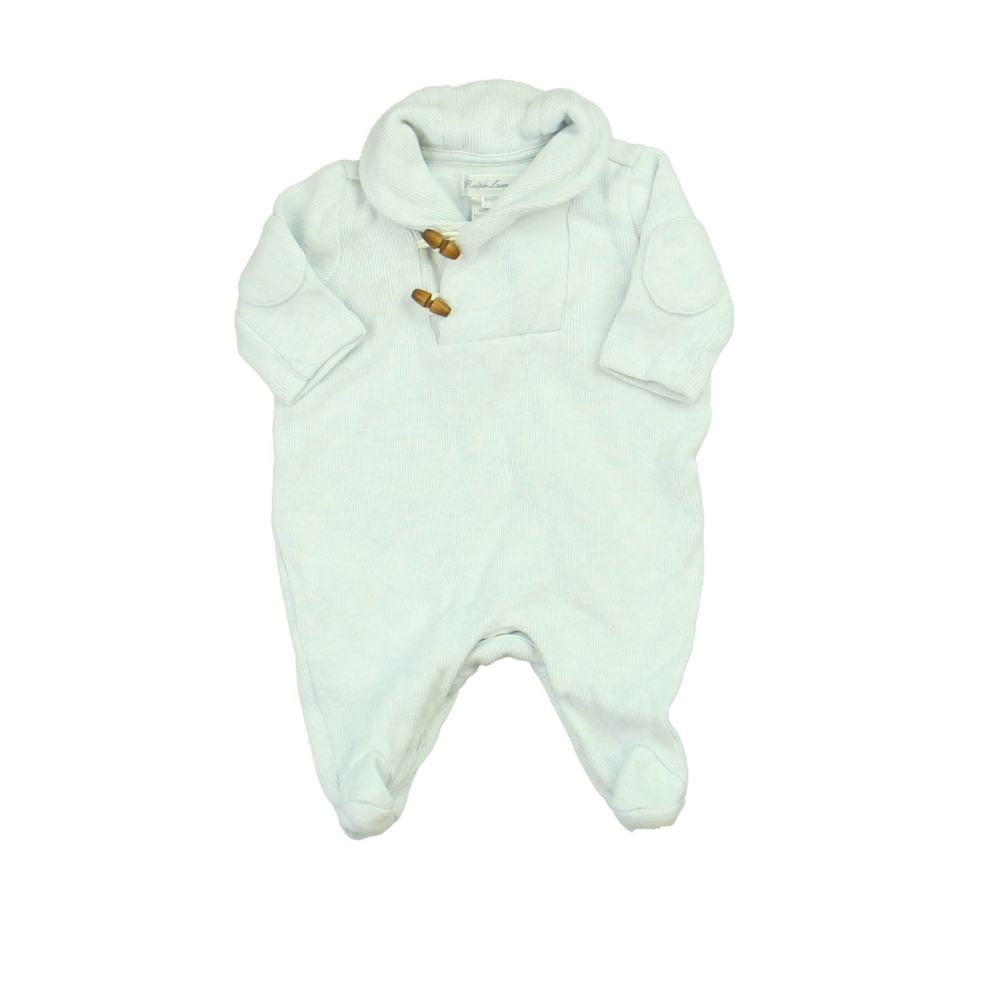 Ralph Lauren Boys Light Blue Long Sleeve Outfit Size: New Born Light Blue