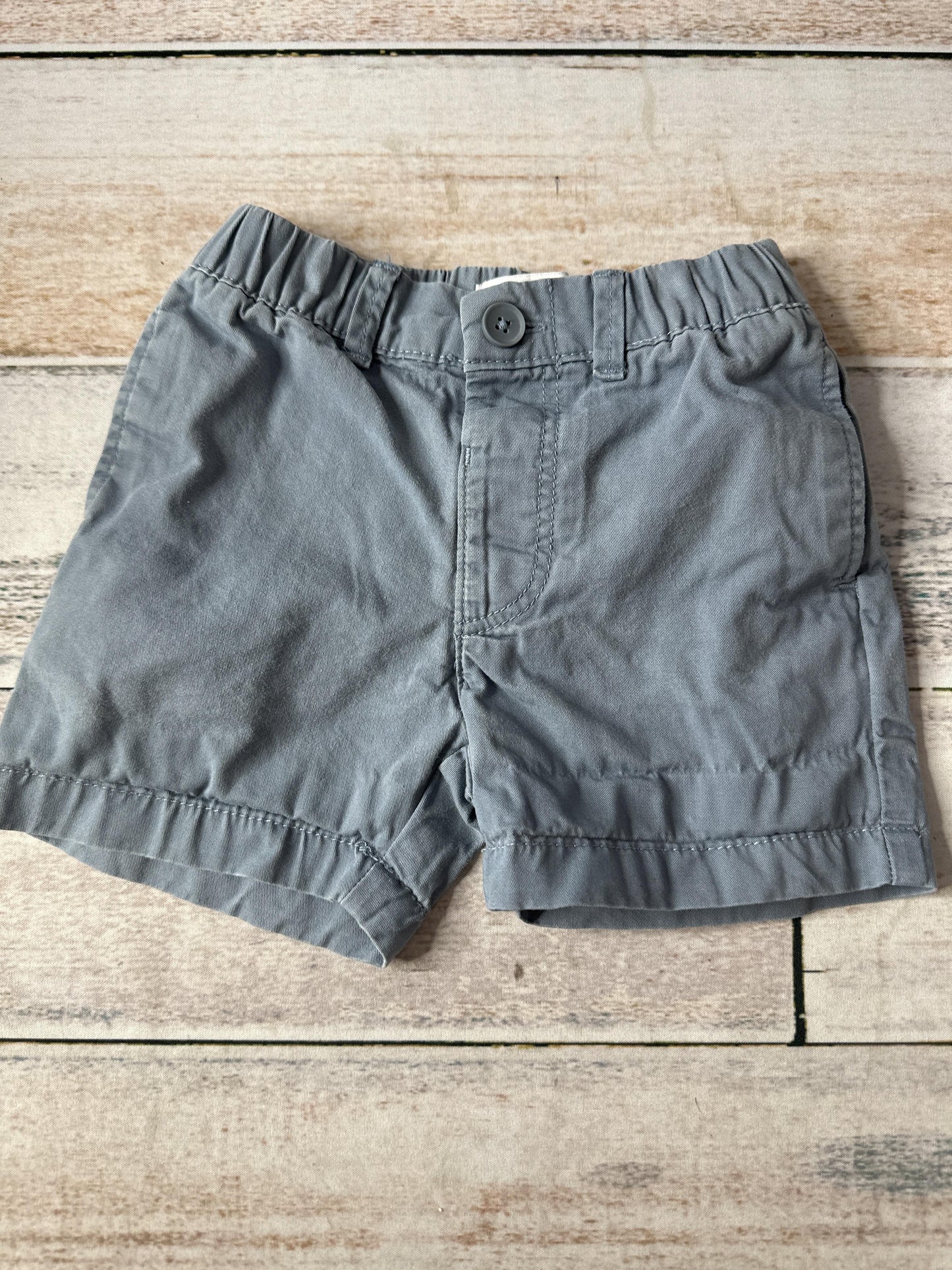Zara Unisex Light Blue Shorts Size: 12-18 months Light Blue