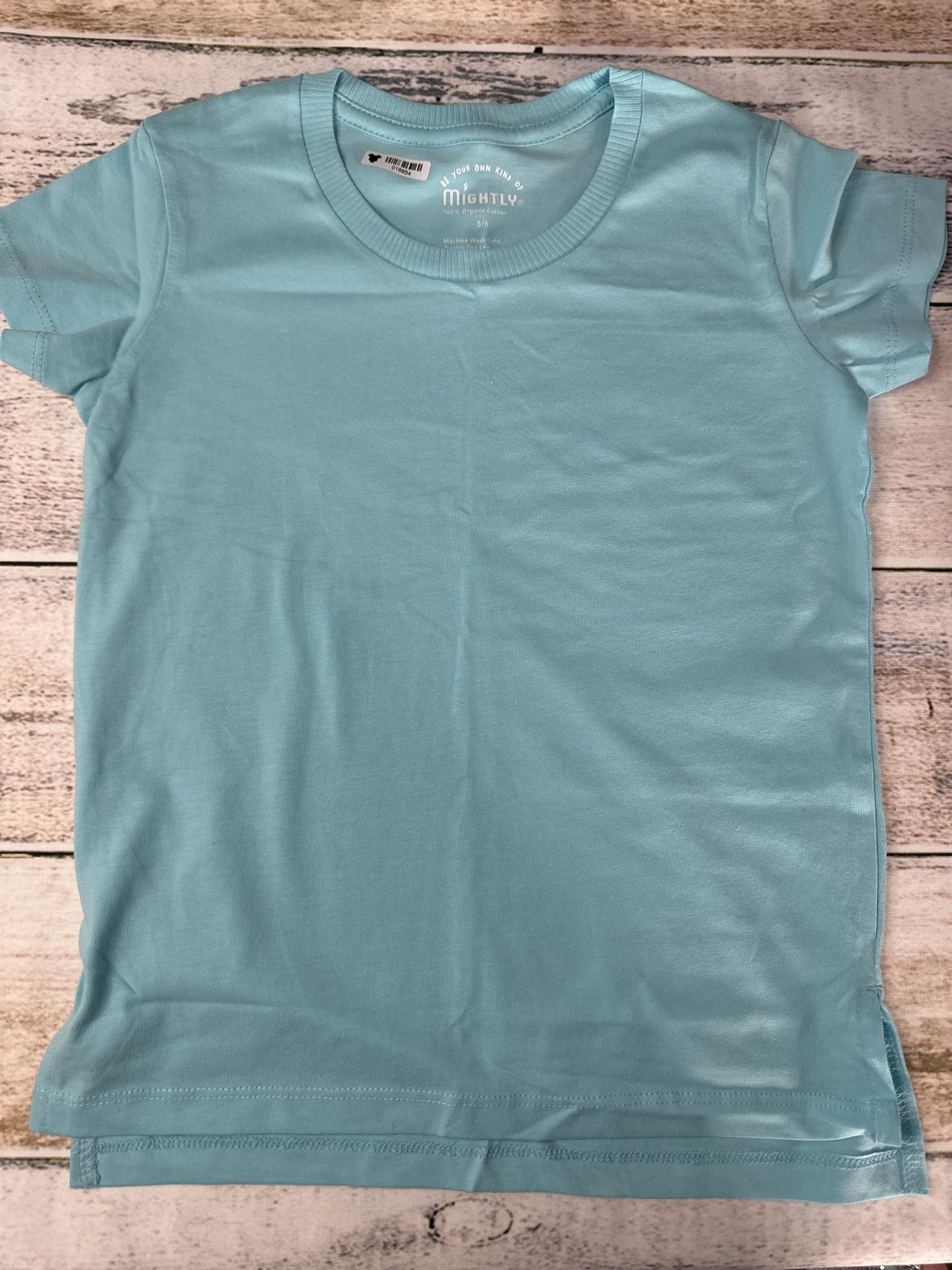 Mightly Unisex Light Blue T-Shirt Size: 5T Light Blue