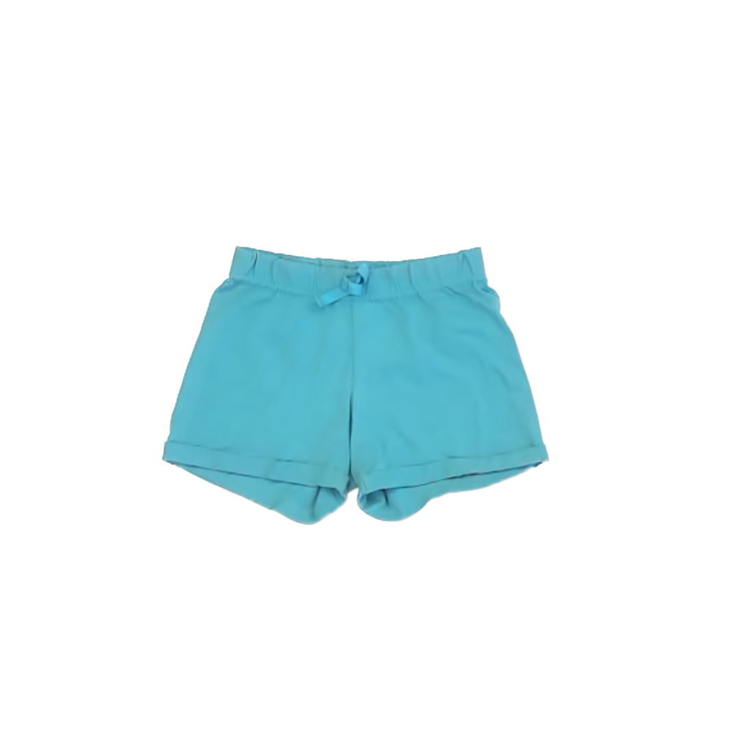 Wonder Nation Girls Light Blue Shorts Size: 6 Years Light Blue