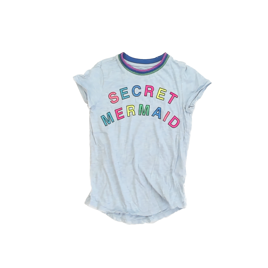 Rockets Of Awesome Girls Light Blue T-Shirt Size: 8 Years Light Blue