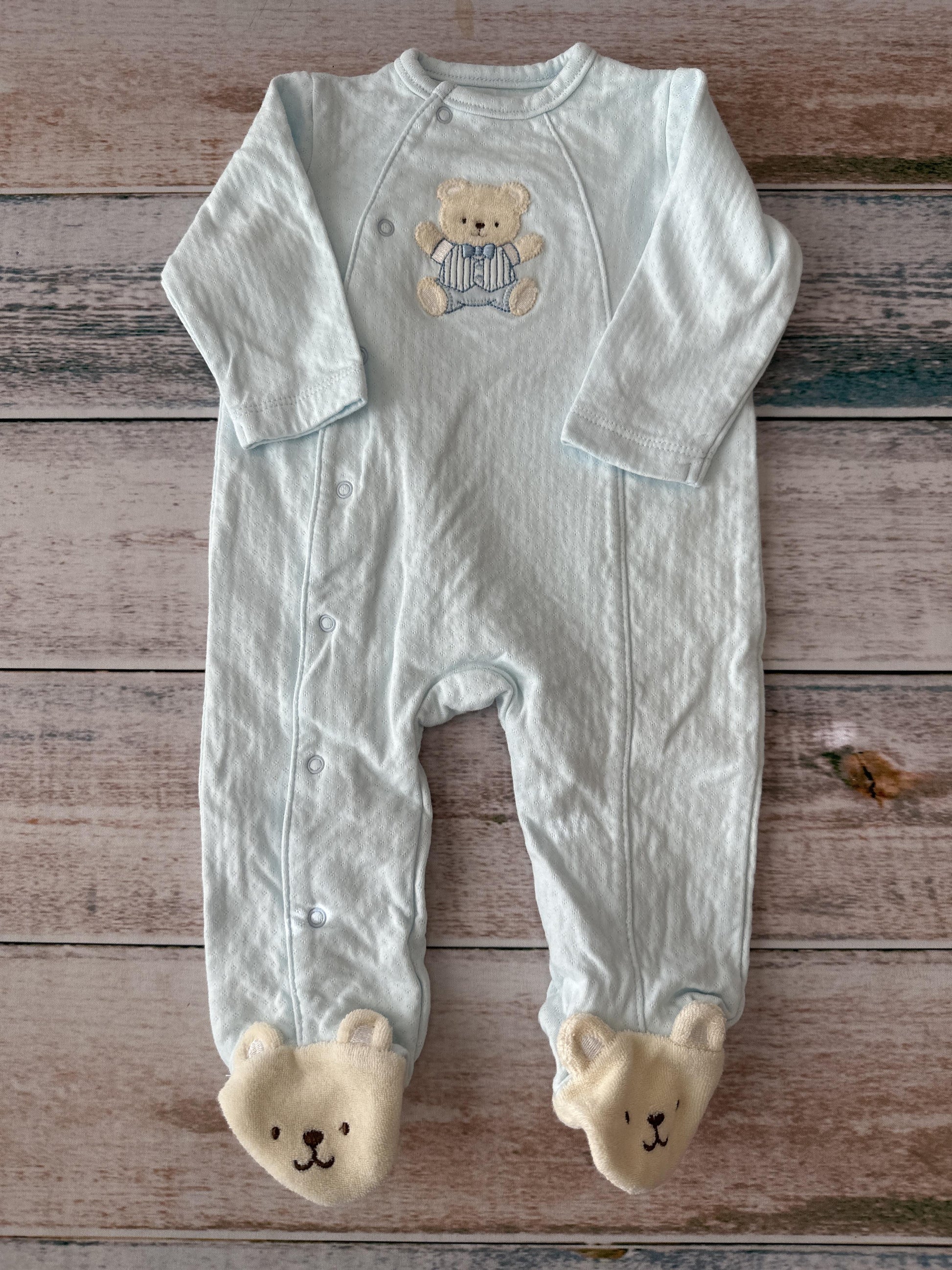 Little Me Boys Light Blue Pajamas Size: 6 months Light Blue