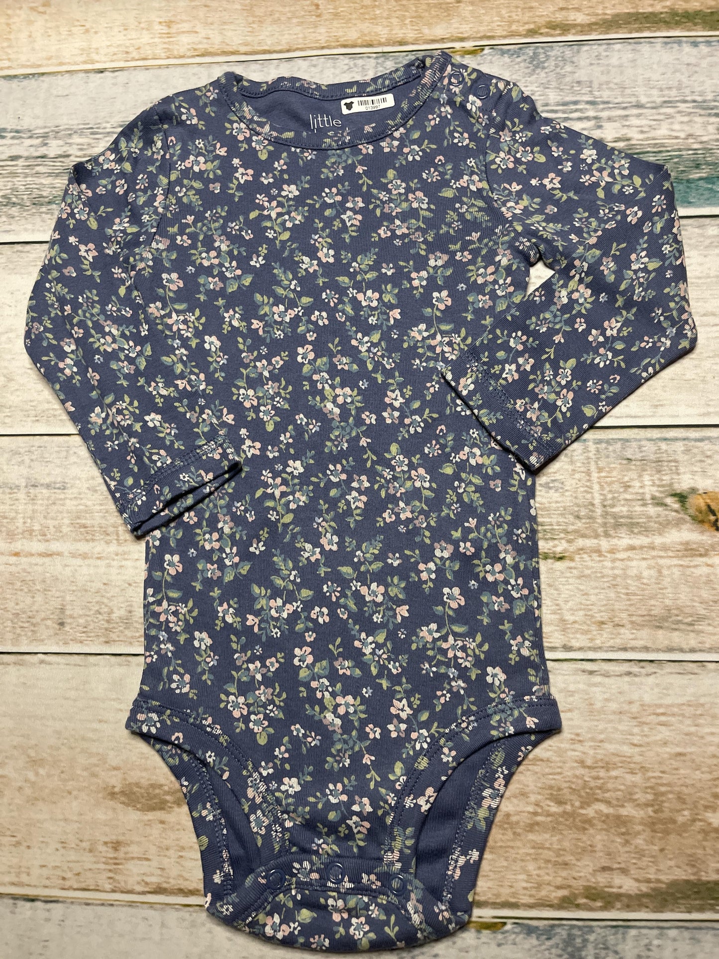Little Planet Girls Light Blue Onesie Size: 18 months Light Blue