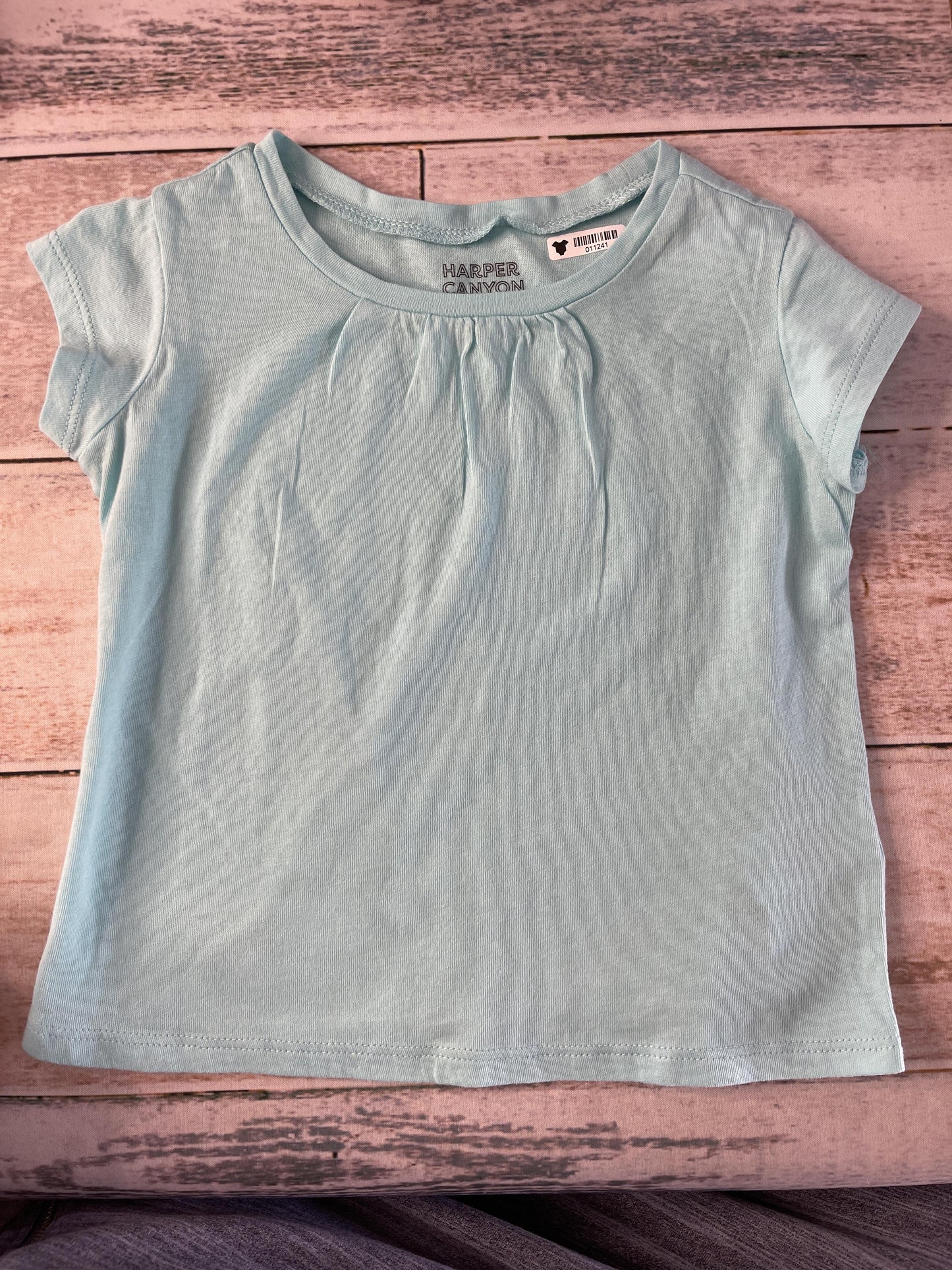 Harper Canyon Girls Light Blue T-Shirt Size: 2T Light Blue