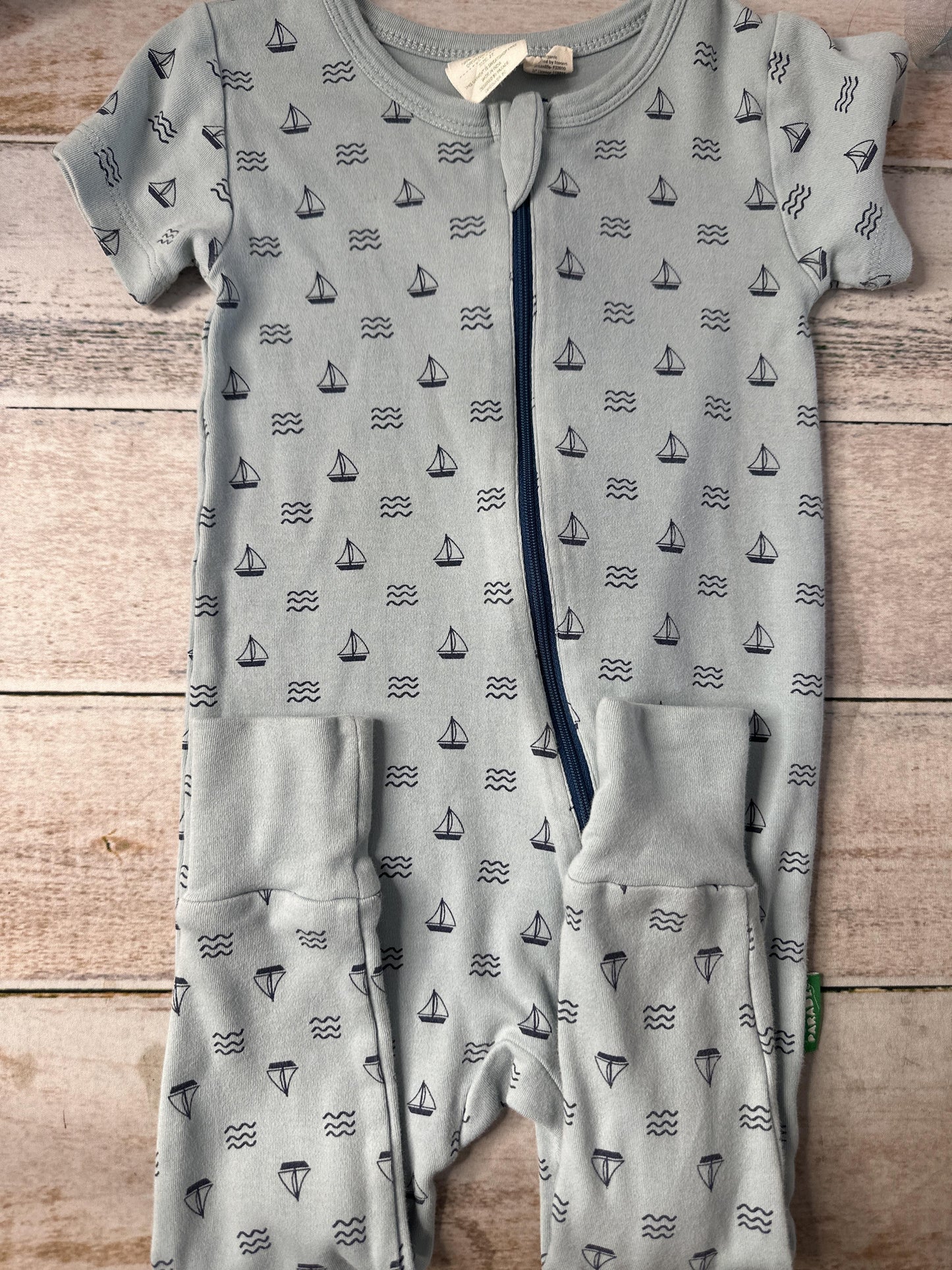 Parade Boys Light Blue Romper Size: 2T Light Blue