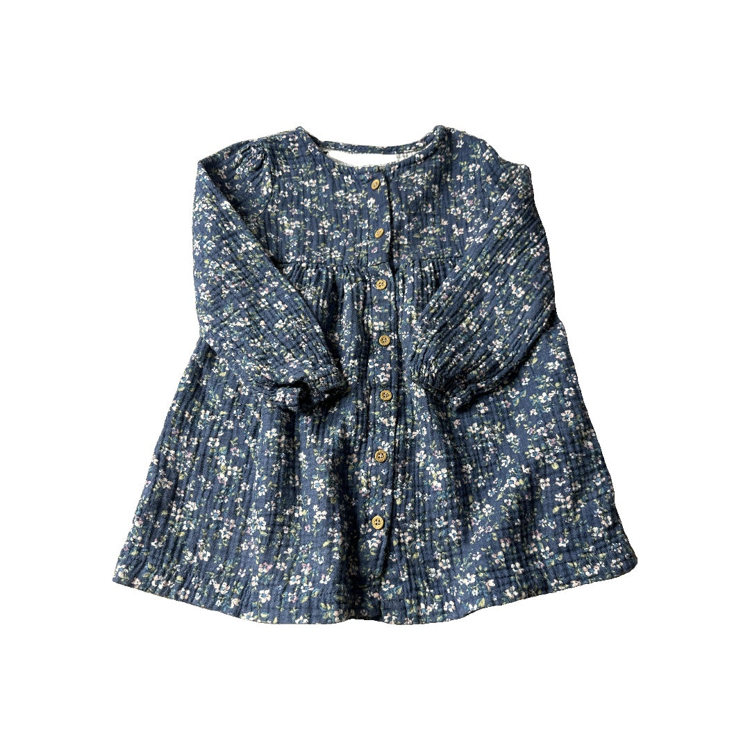 Little Planet Girls Light Blue Dress Size: 24 months Light Blue