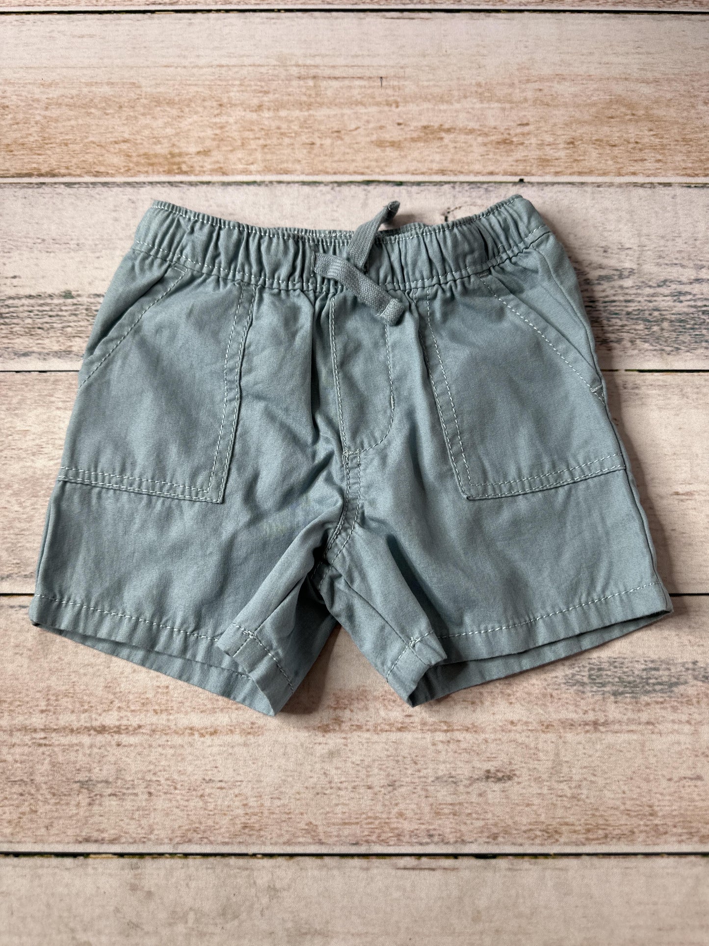 OshKosh Unisex Light Blue Shorts Size: 18 months Light Blue
