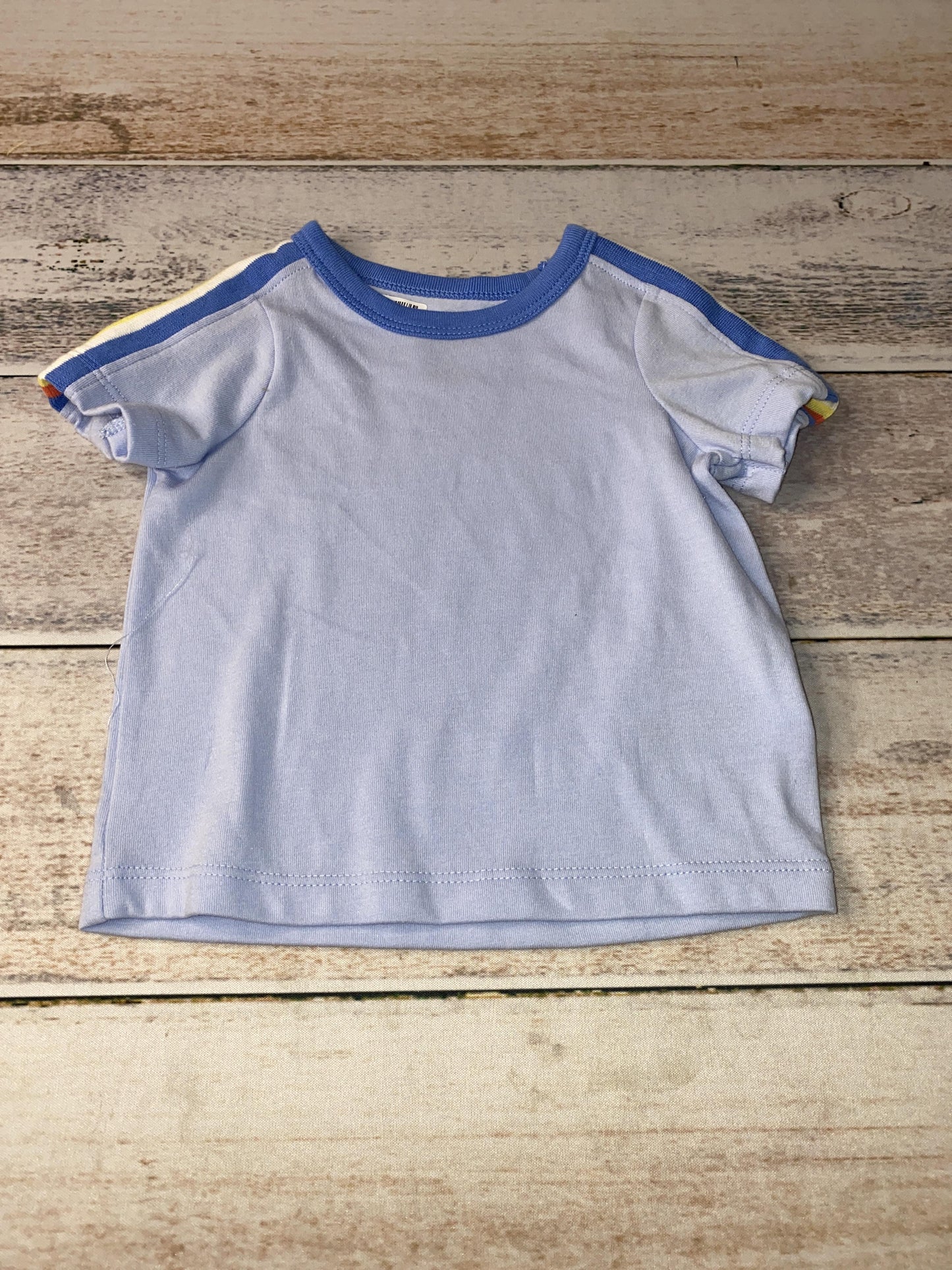Cat & Jack Boys Light Blue T-Shirt Size: 3-6 months Light Blue