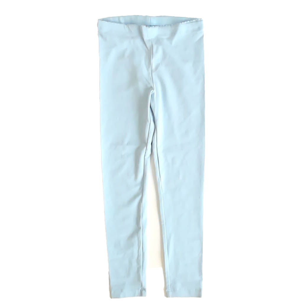 Tea Collection Girls Light Blue Leggings Size: 6 Years Light Blue